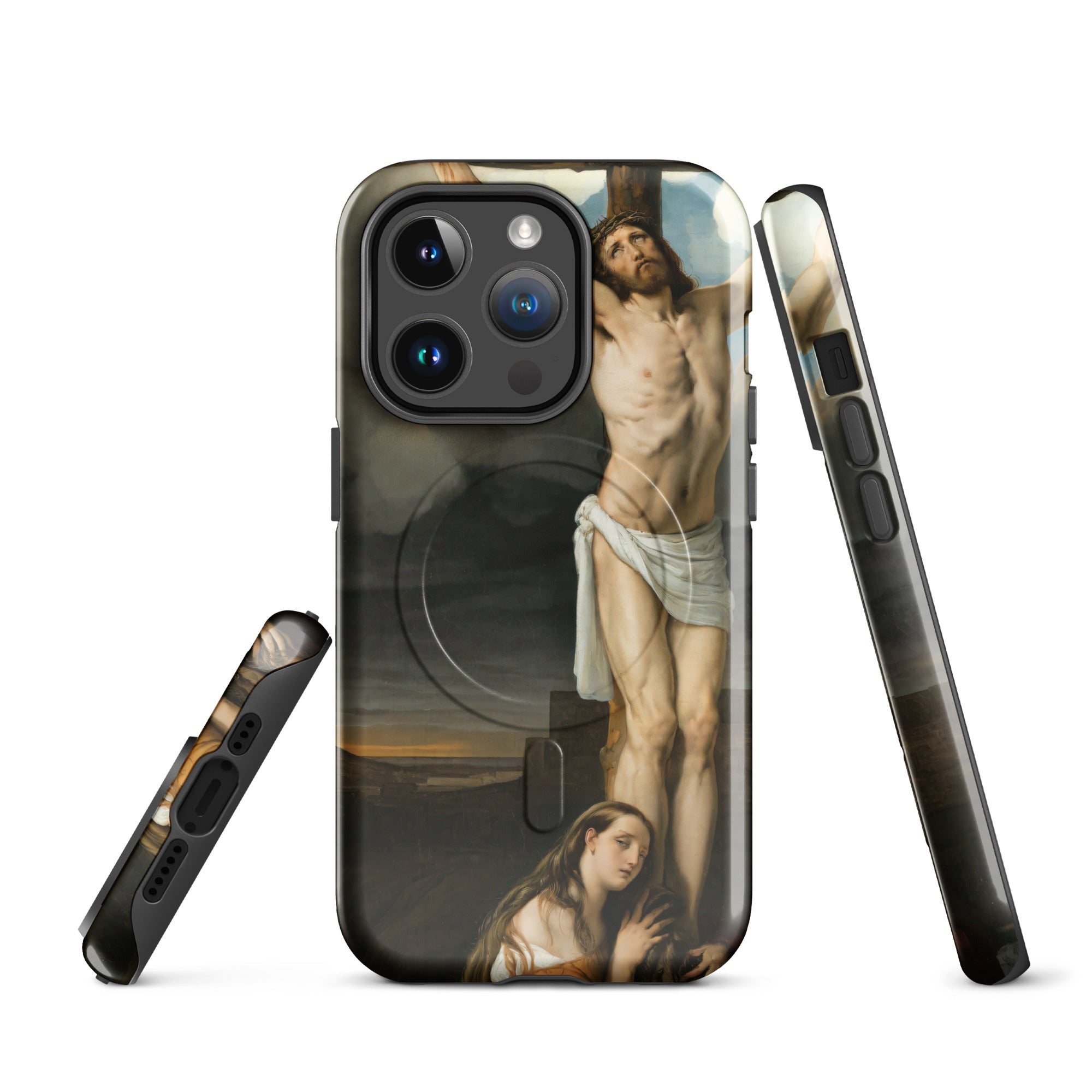 MagSafe® tough case for iPhone® Francesco Hayez Penitent Magdalene at the foot of the cross 1791