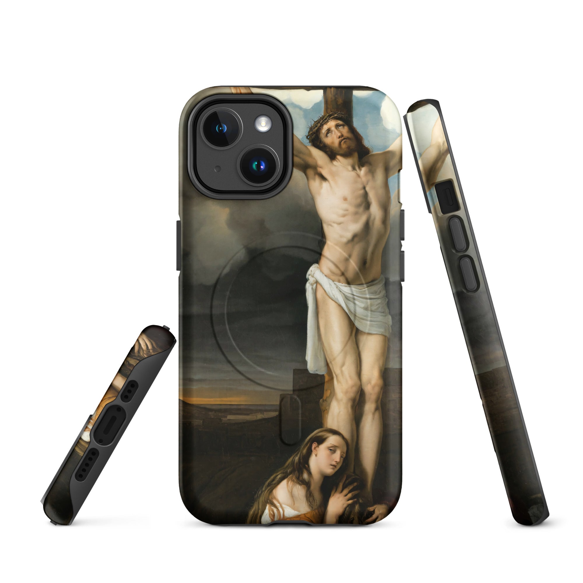 MagSafe® tough case for iPhone® Francesco Hayez Penitent Magdalene at the foot of the cross 1791