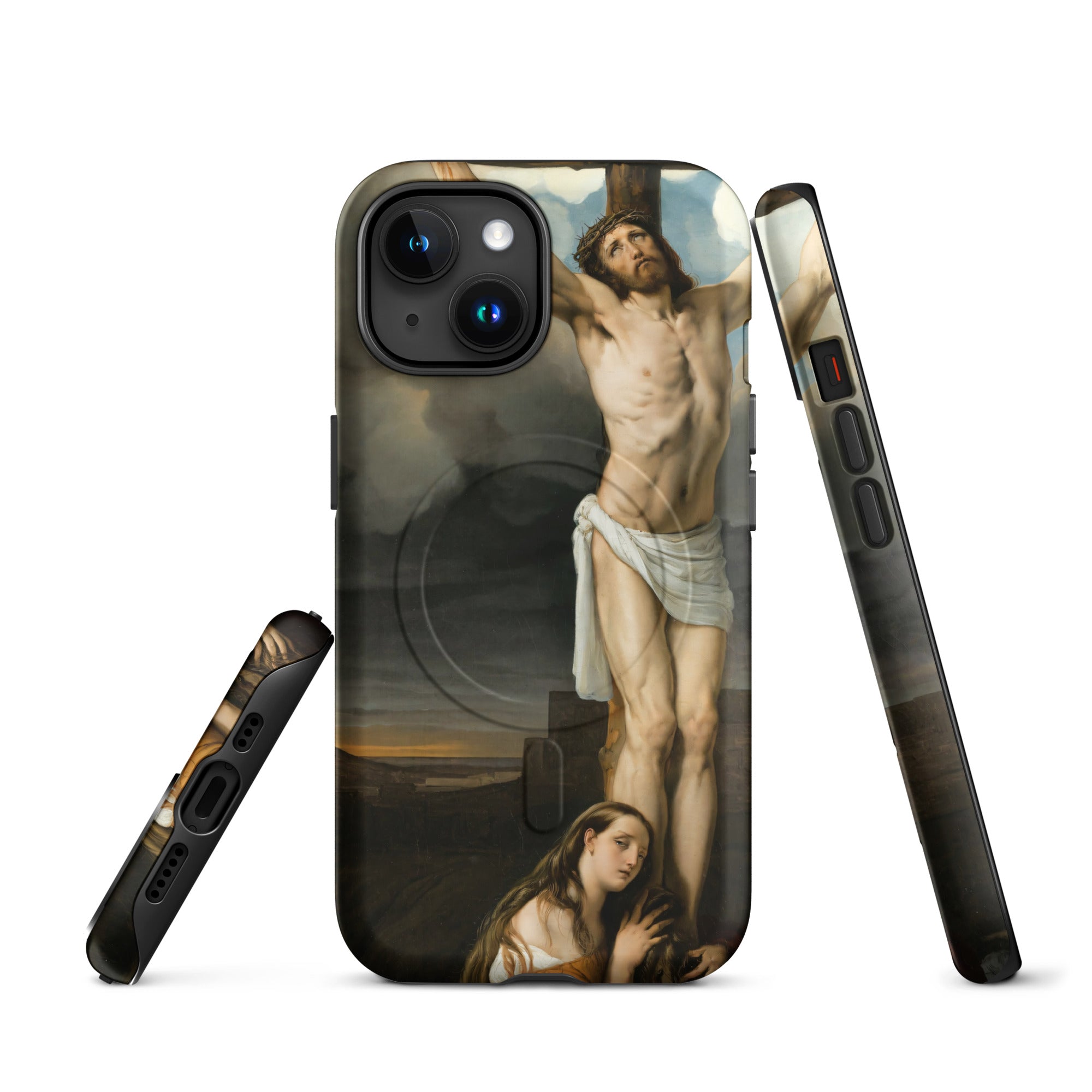 MagSafe® tough case for iPhone® Francesco Hayez Penitent Magdalene at the foot of the cross 1791