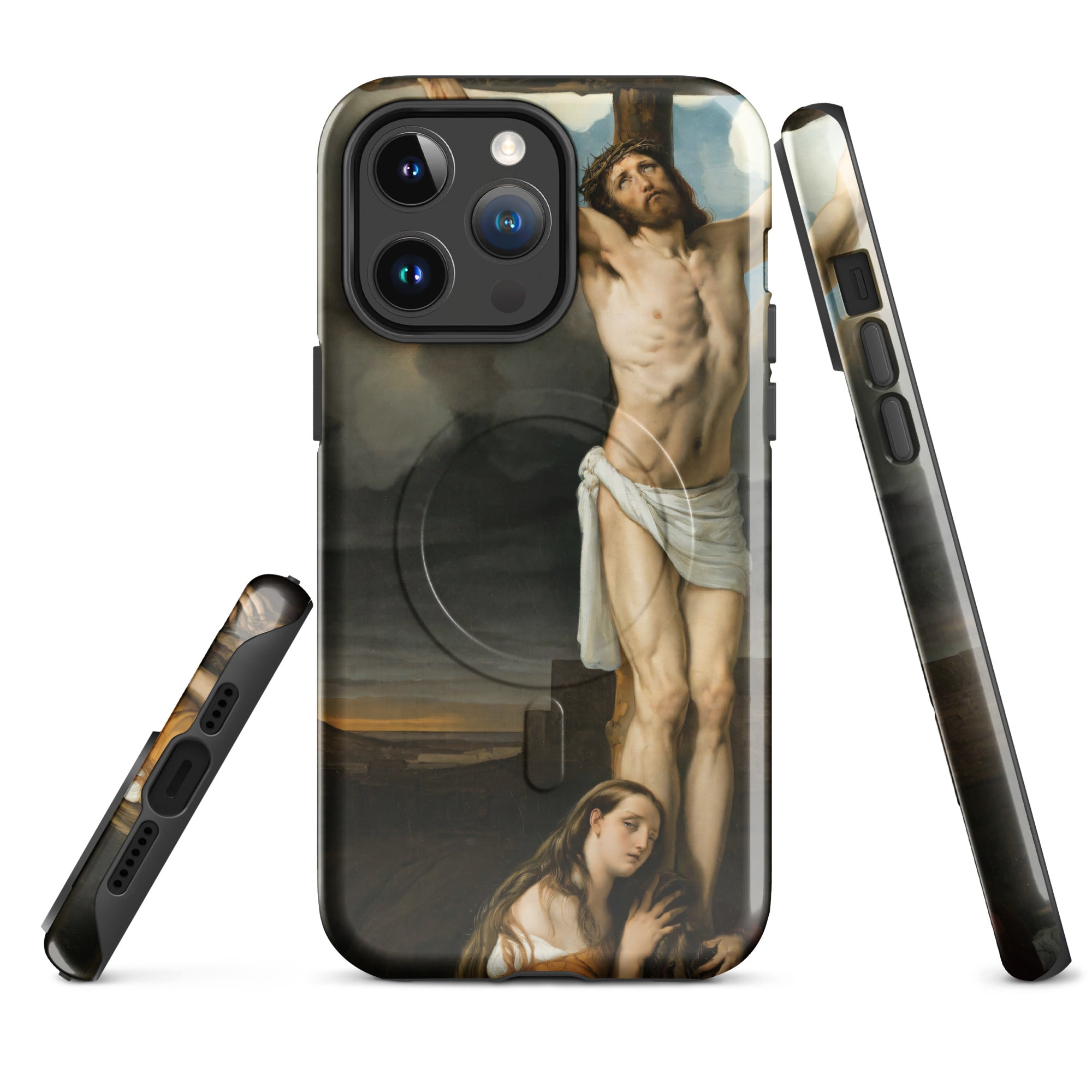 MagSafe® tough case for iPhone® Francesco Hayez Penitent Magdalene at the foot of the cross 1791