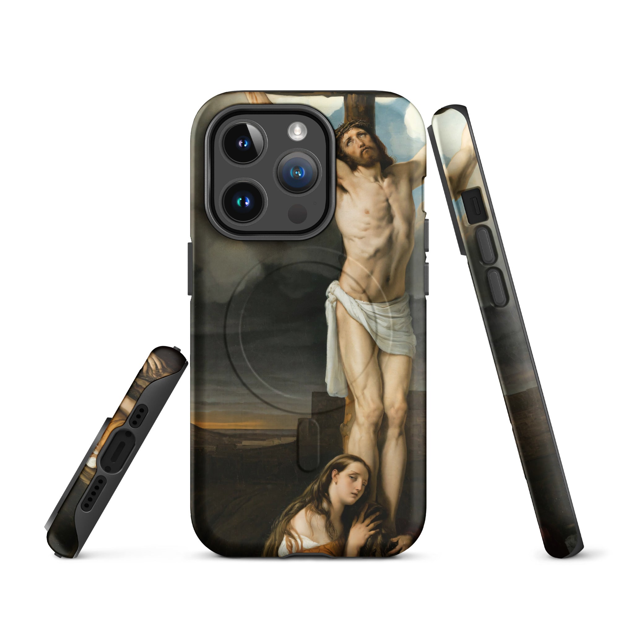 MagSafe® tough case for iPhone® Francesco Hayez Penitent Magdalene at the foot of the cross 1791