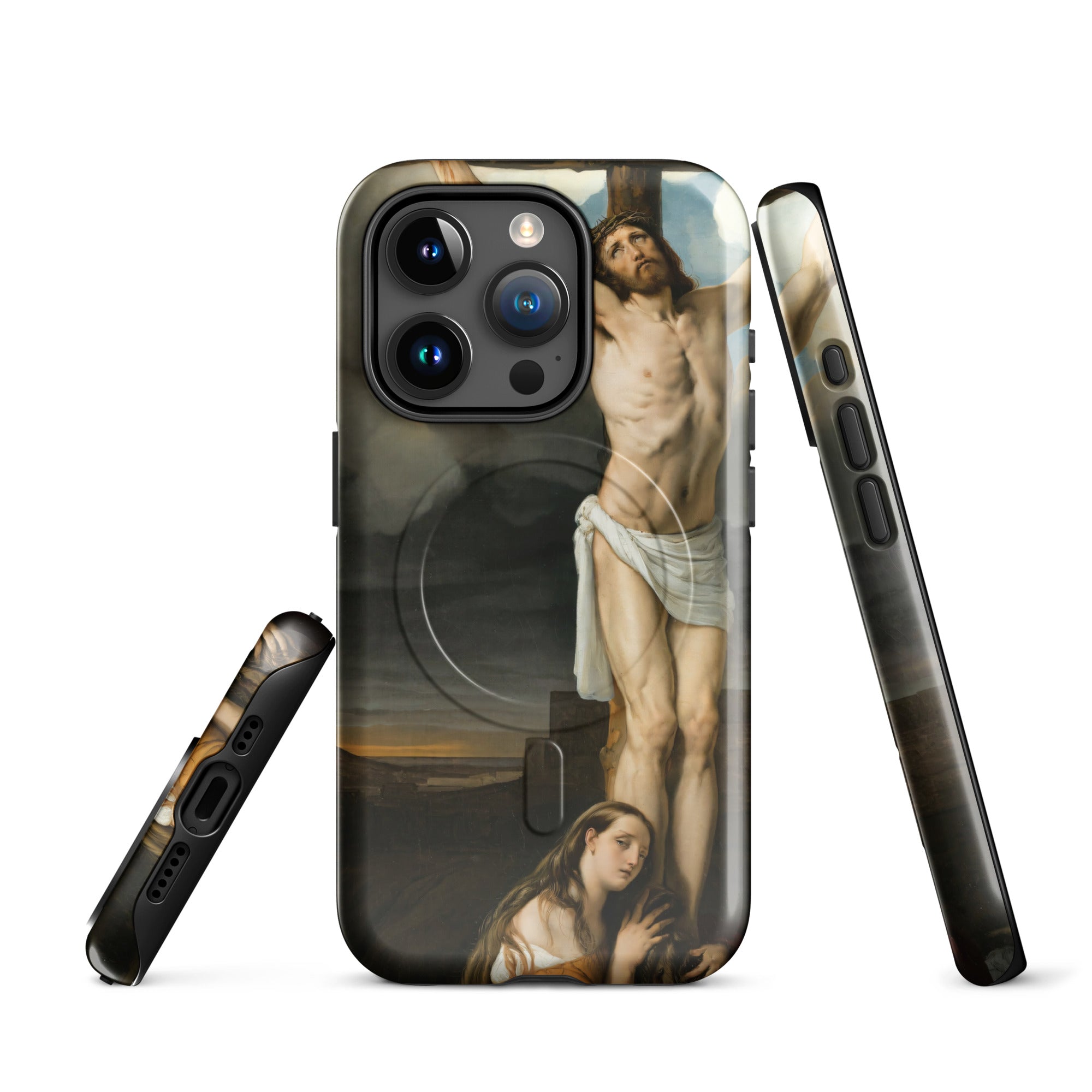 MagSafe® tough case for iPhone® Francesco Hayez Penitent Magdalene at the foot of the cross 1791
