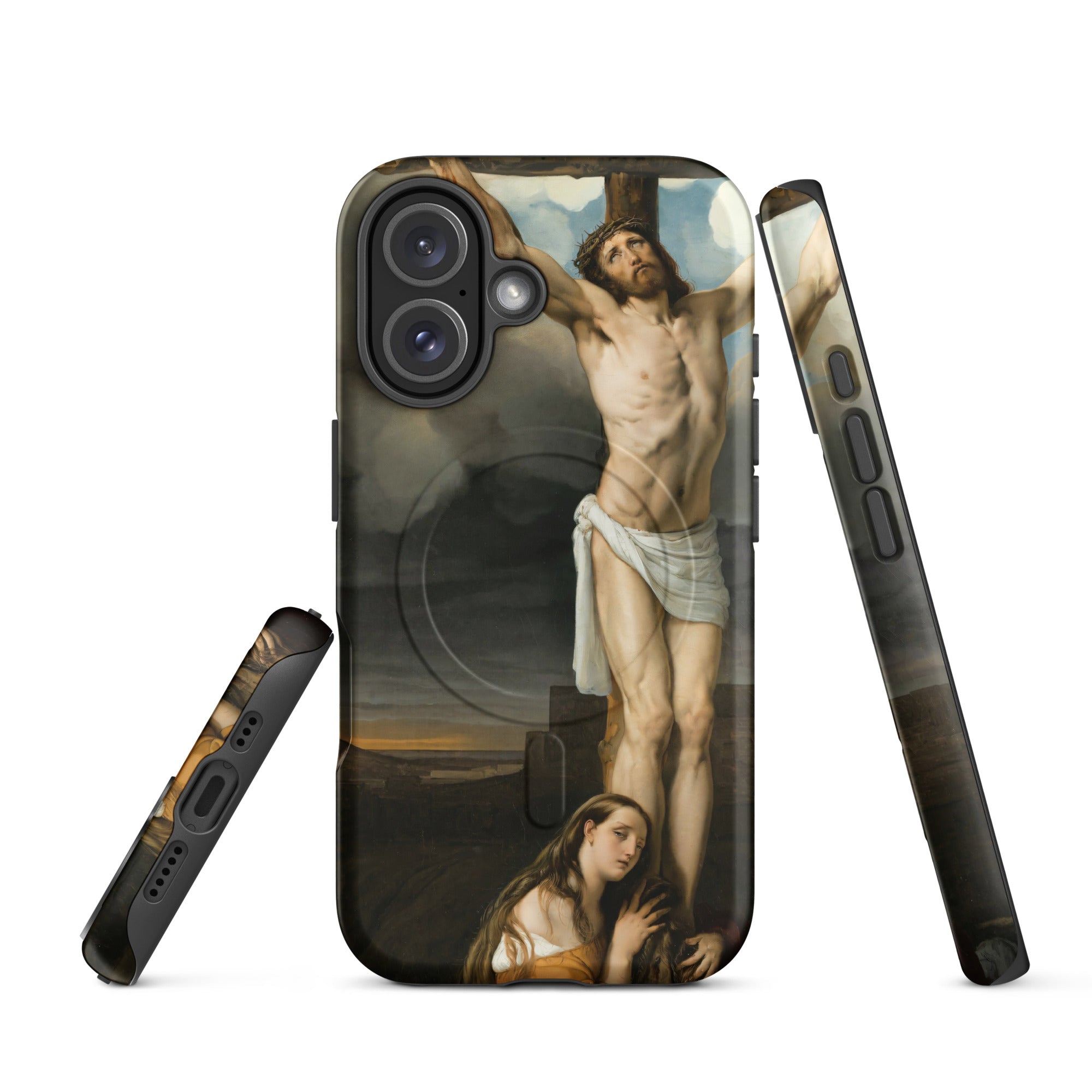 MagSafe® tough case for iPhone® Francesco Hayez Penitent Magdalene at the foot of the cross 1791