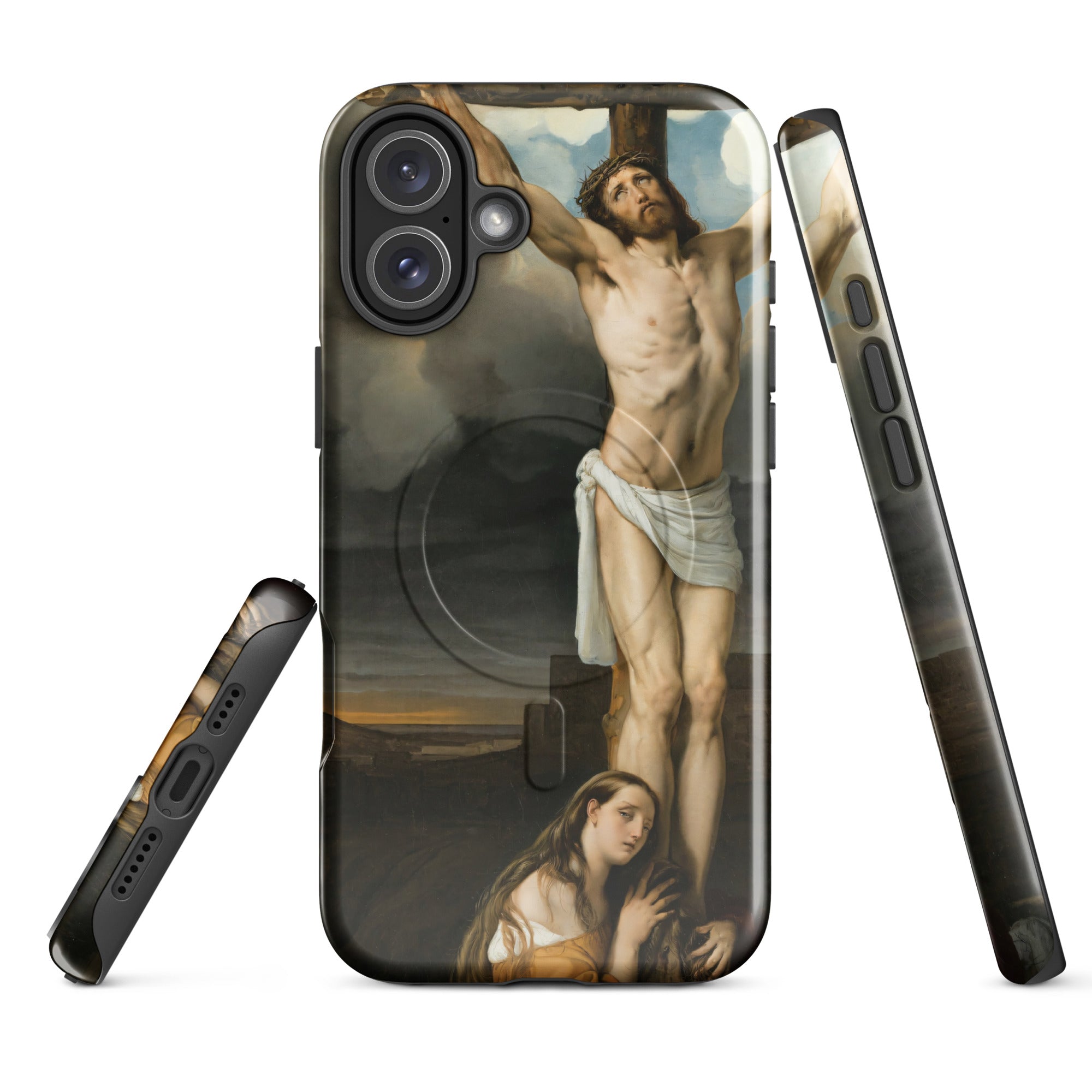 MagSafe® tough case for iPhone® Francesco Hayez Penitent Magdalene at the foot of the cross 1791