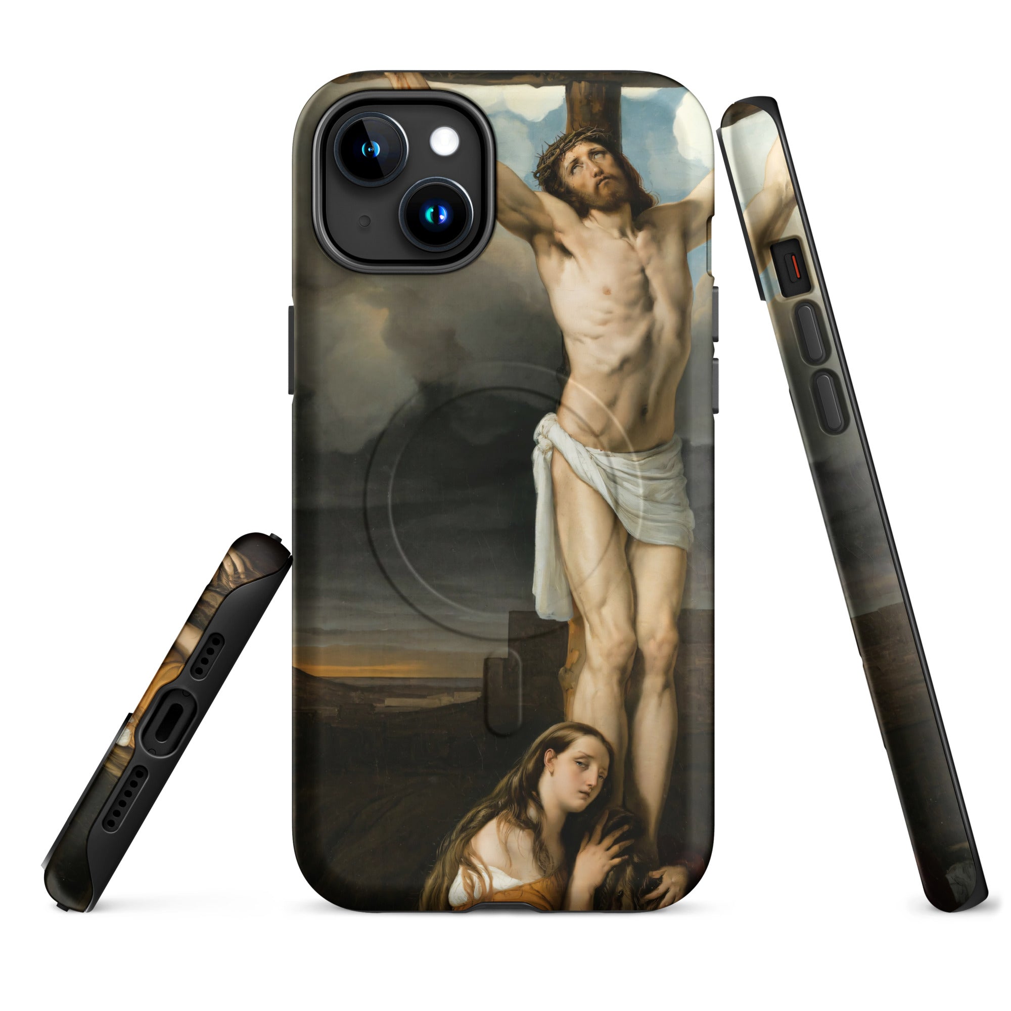 MagSafe® tough case for iPhone® Francesco Hayez Penitent Magdalene at the foot of the cross 1791
