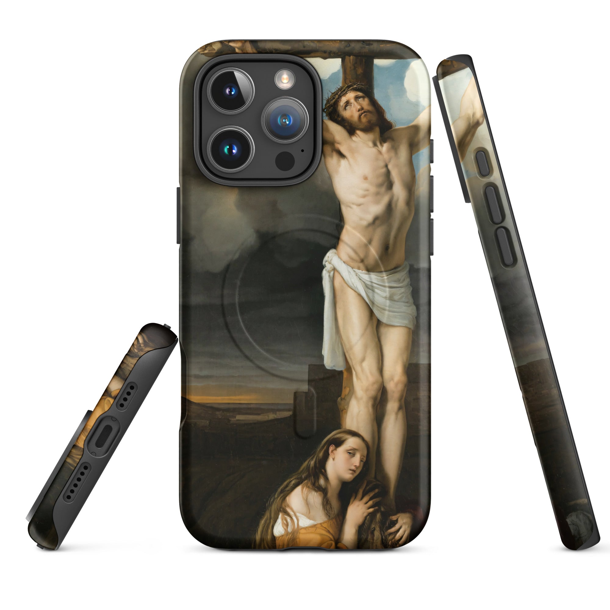 MagSafe® tough case for iPhone® Francesco Hayez Penitent Magdalene at the foot of the cross 1791