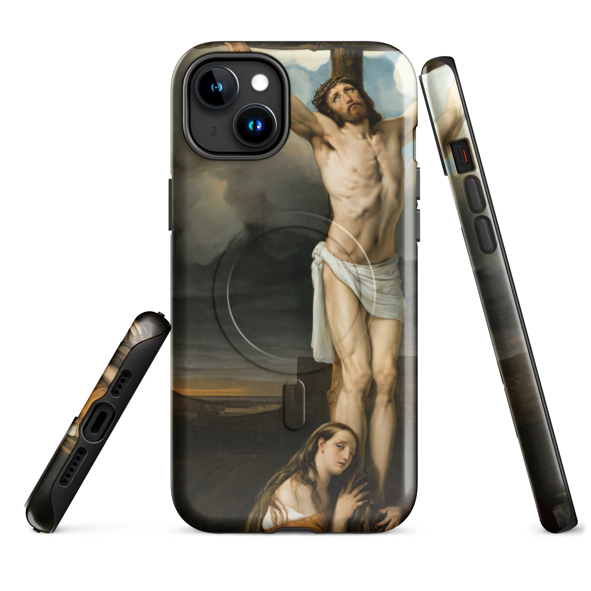 MagSafe® tough case for iPhone® Francesco Hayez Penitent Magdalene at the foot of the cross 1791