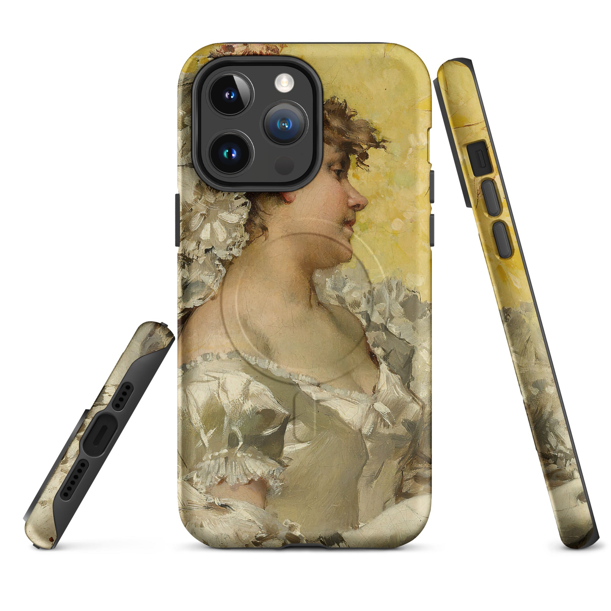 MagSafe® Tough case for iPhone® Lady in White