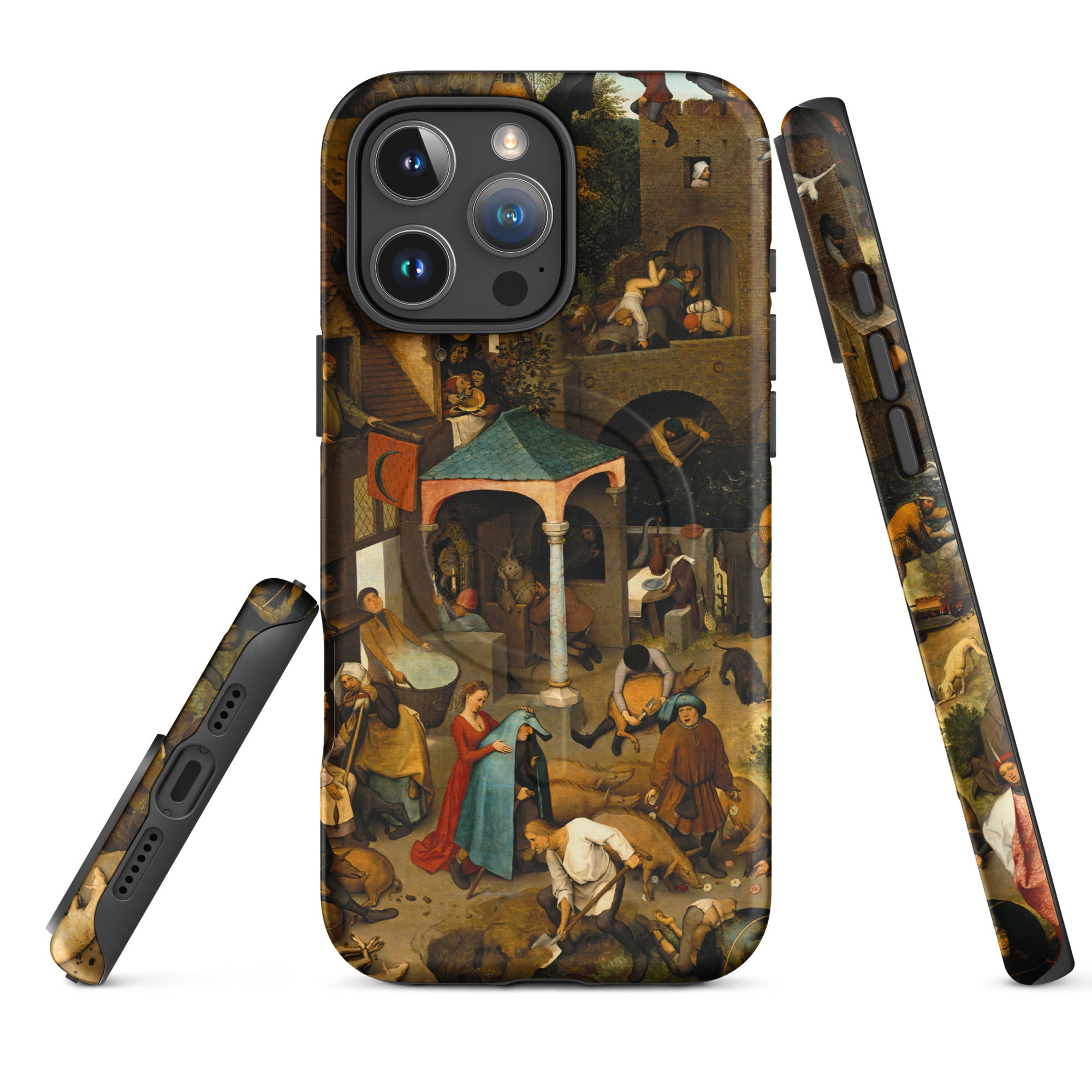 MagSafe® Tough case for iPhone® Netherlandish Proverbs