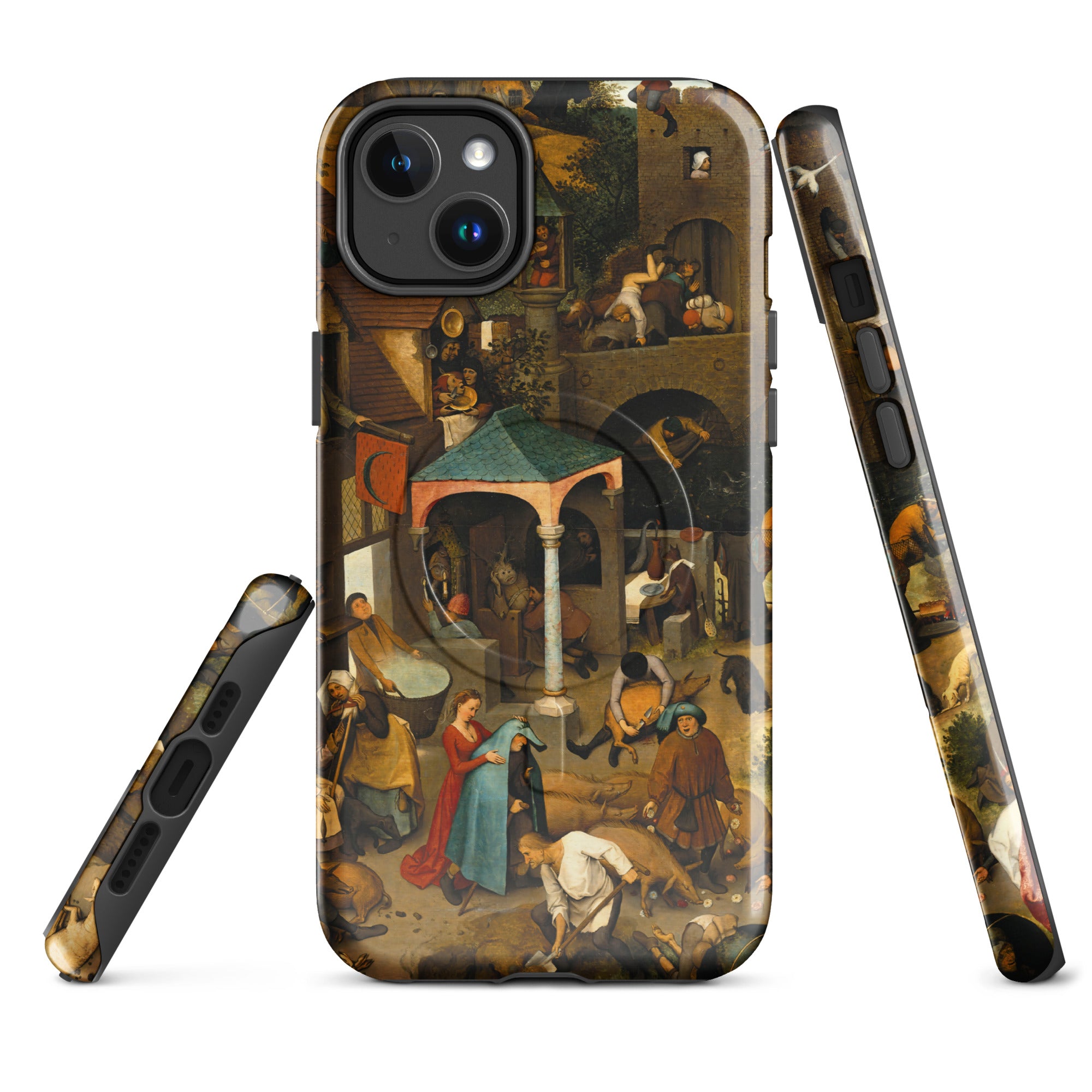 MagSafe® Tough case for iPhone® Netherlandish Proverbs