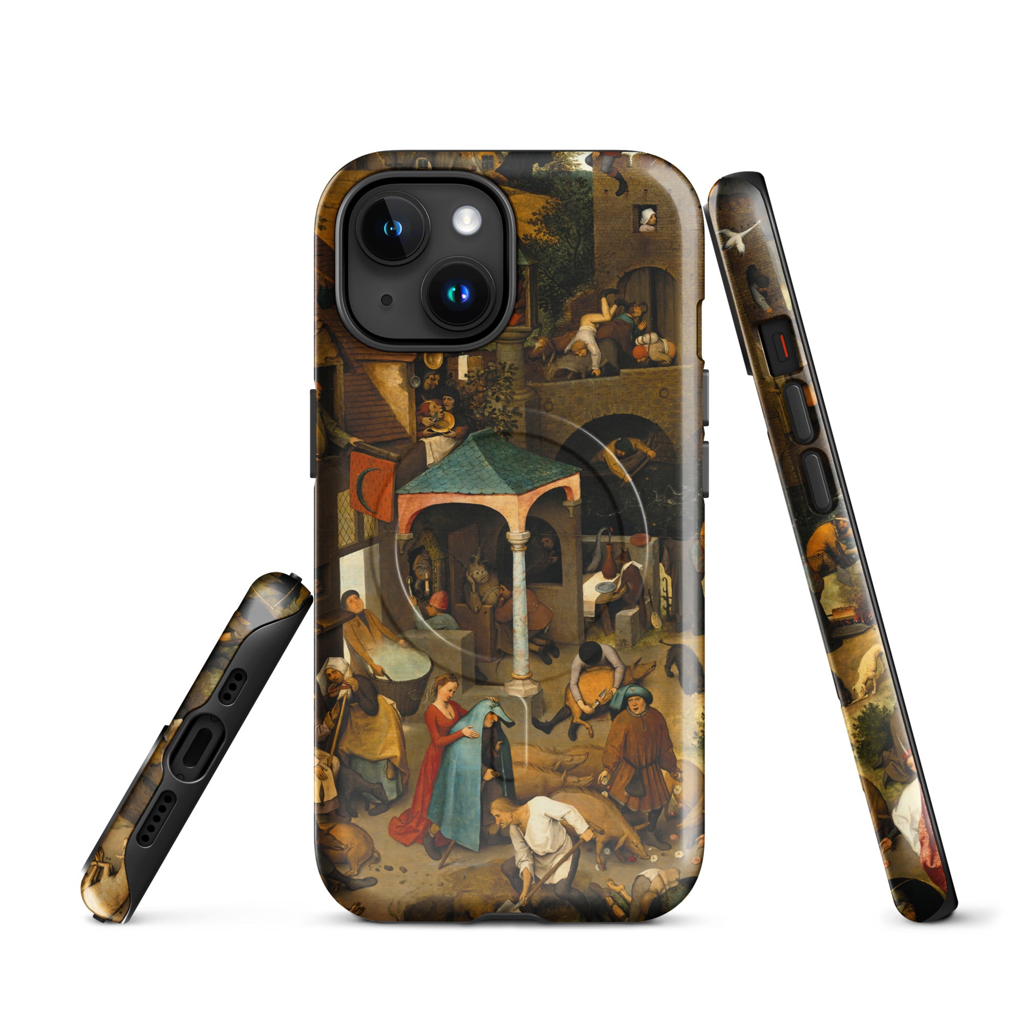 MagSafe® Tough case for iPhone® Netherlandish Proverbs