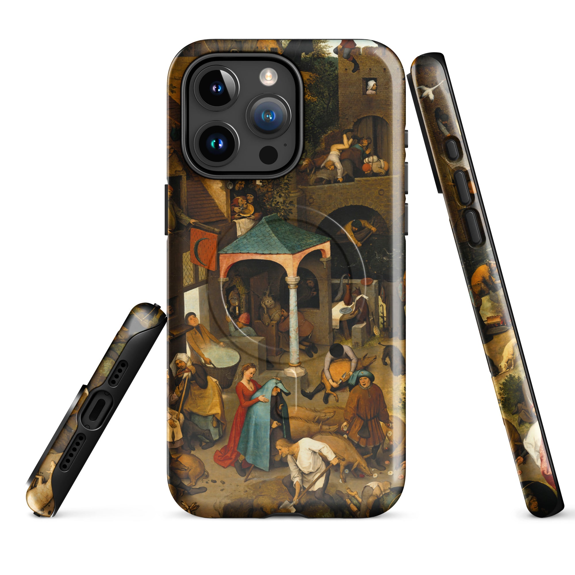 MagSafe® Tough case for iPhone® Netherlandish Proverbs