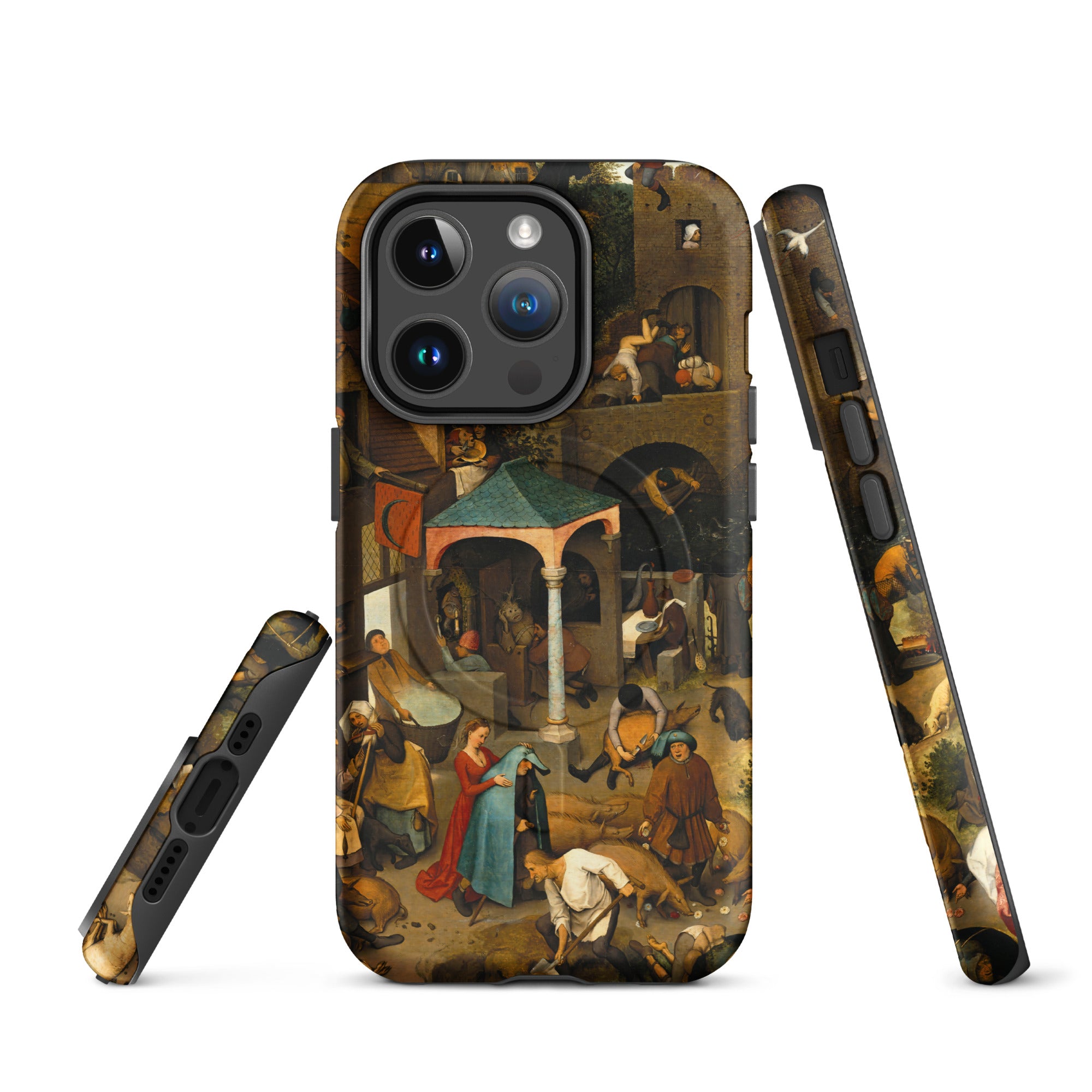 MagSafe® Tough case for iPhone® Netherlandish Proverbs