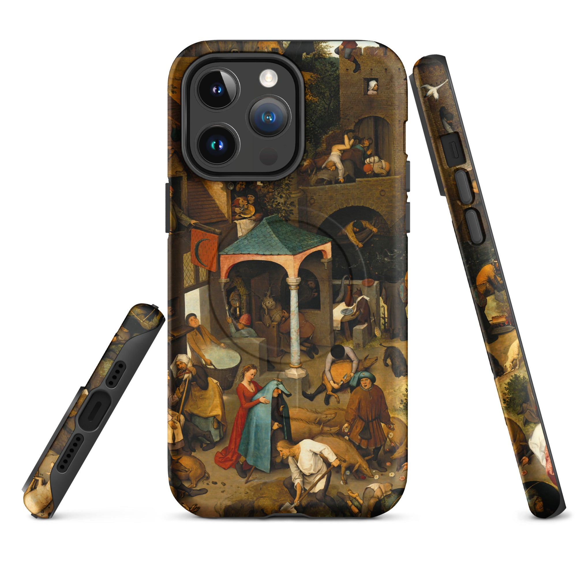 MagSafe® Tough case for iPhone® Netherlandish Proverbs