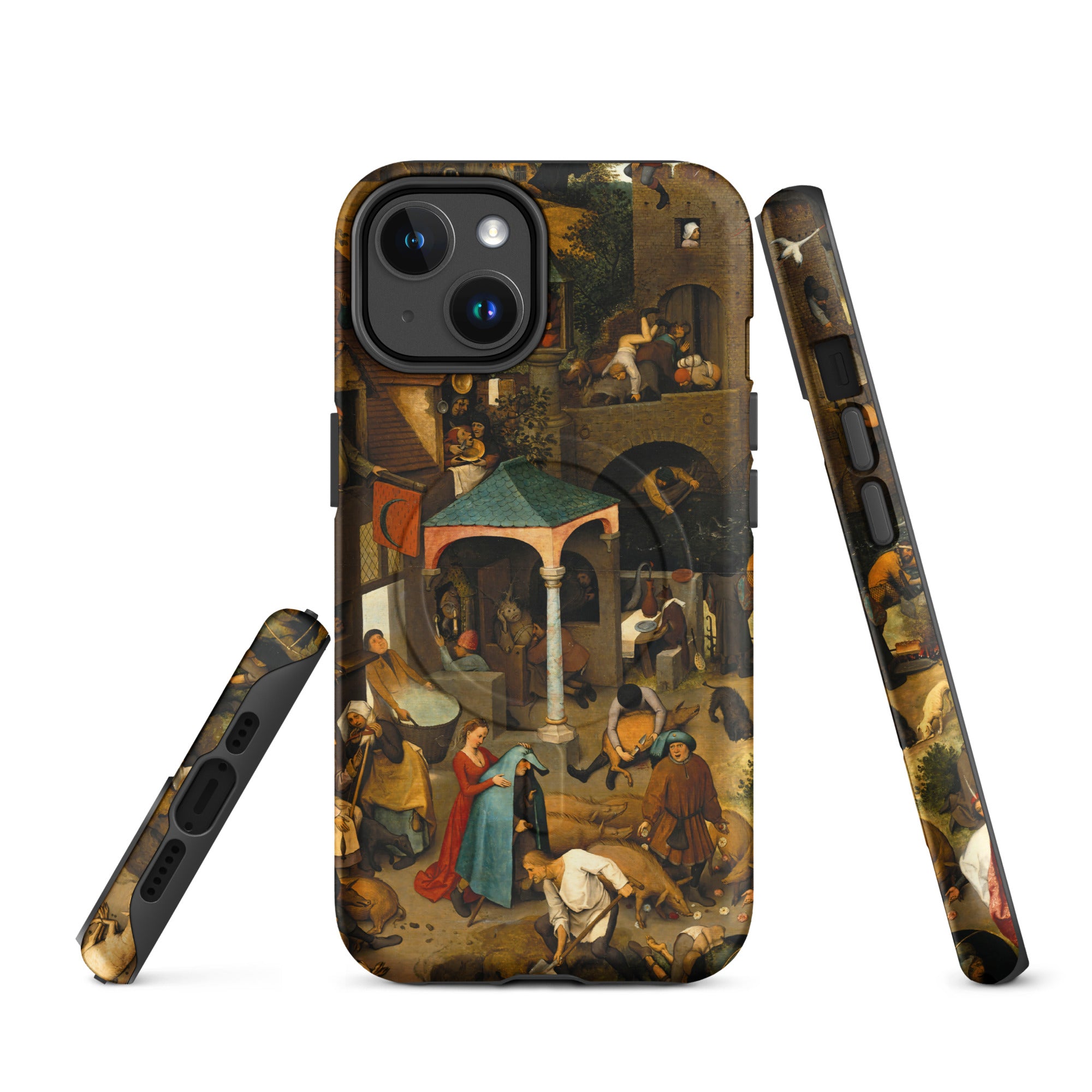 MagSafe® Tough case for iPhone® Netherlandish Proverbs