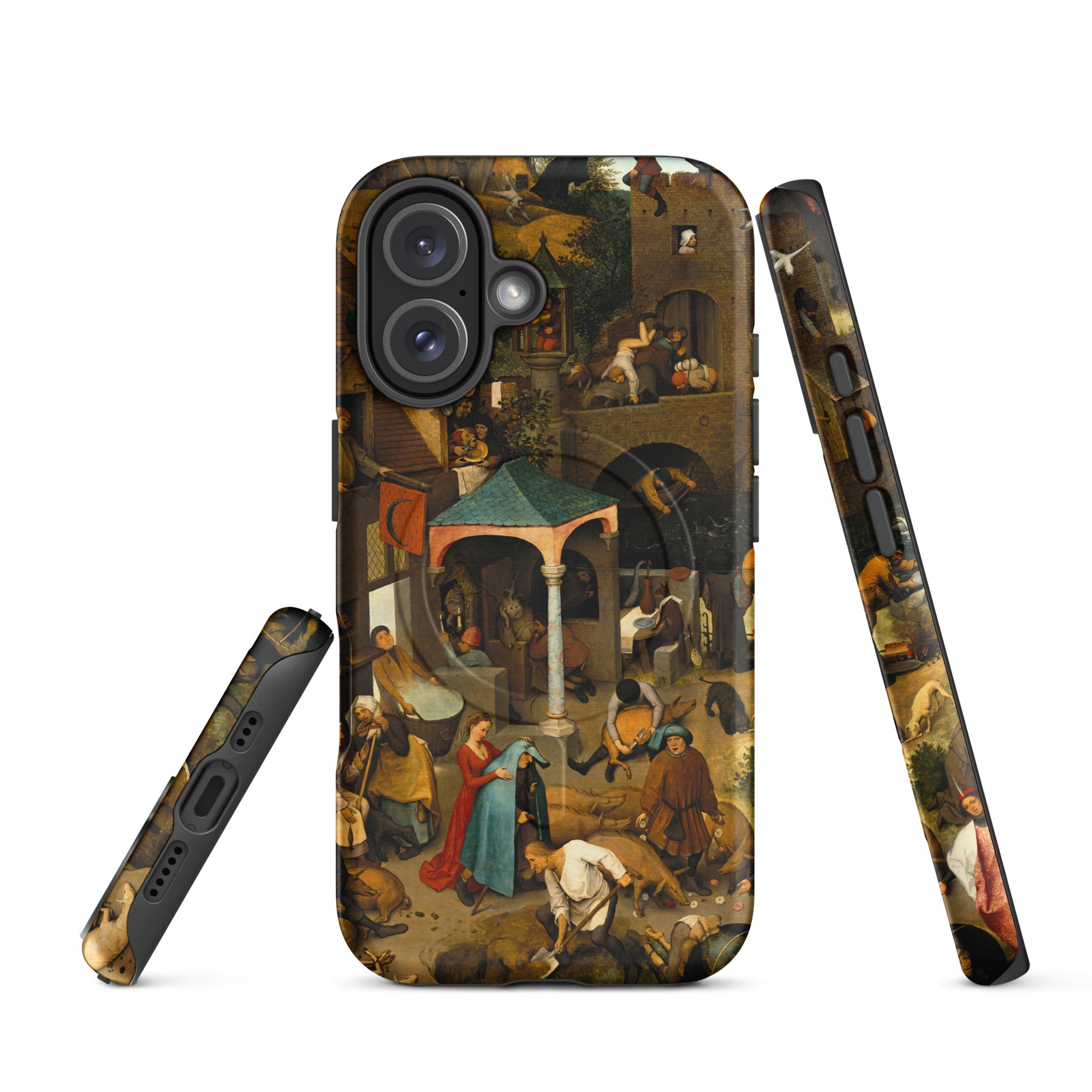MagSafe® Tough case for iPhone® Netherlandish Proverbs