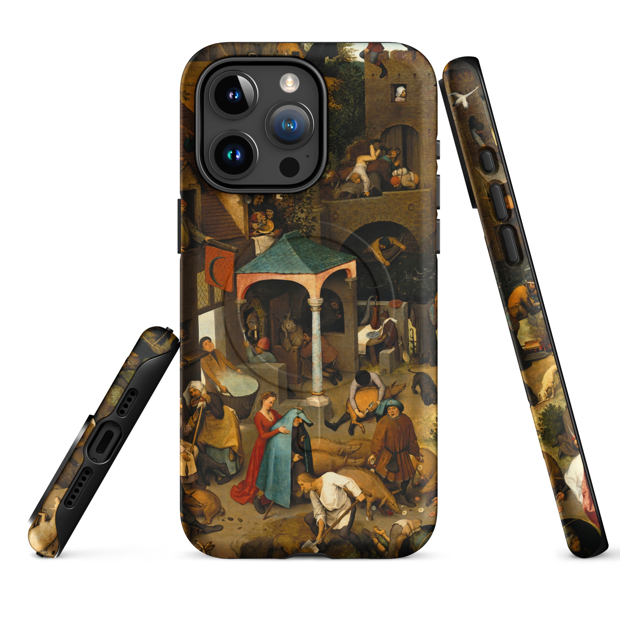 MagSafe® Tough case for iPhone® Netherlandish Proverbs