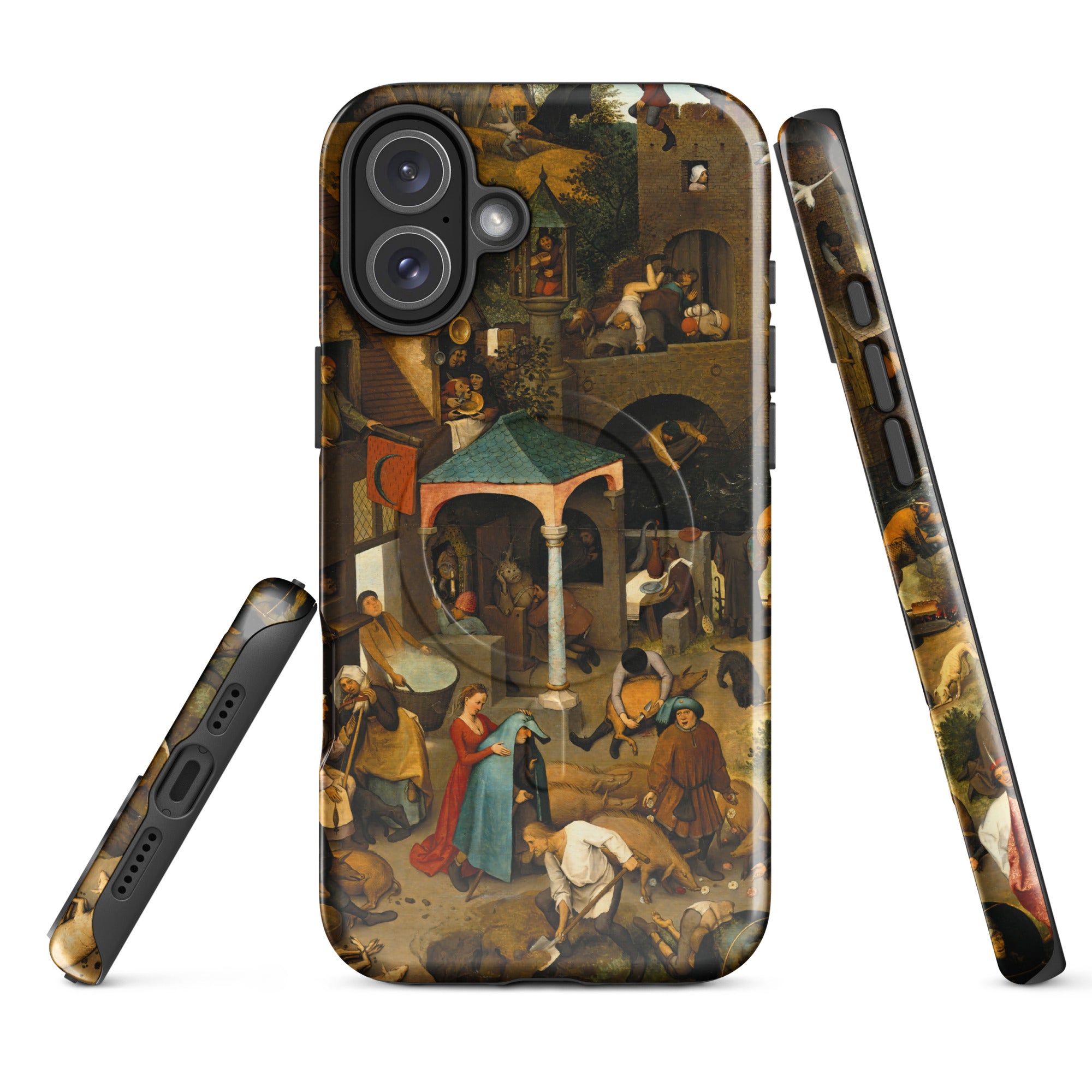 MagSafe® Tough case for iPhone® Netherlandish Proverbs