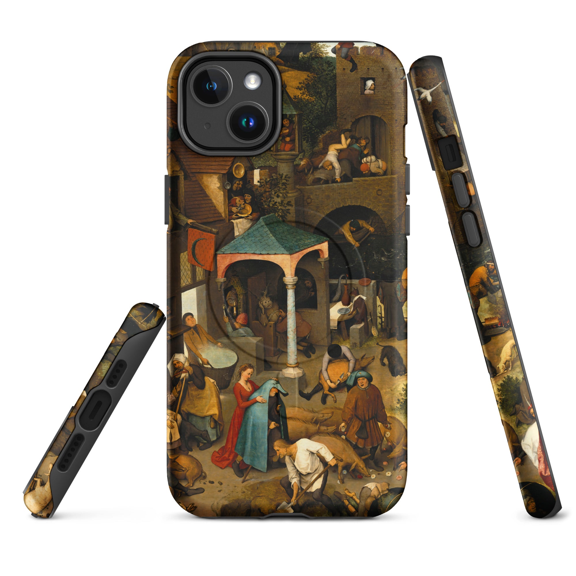 MagSafe® Tough case for iPhone® Netherlandish Proverbs