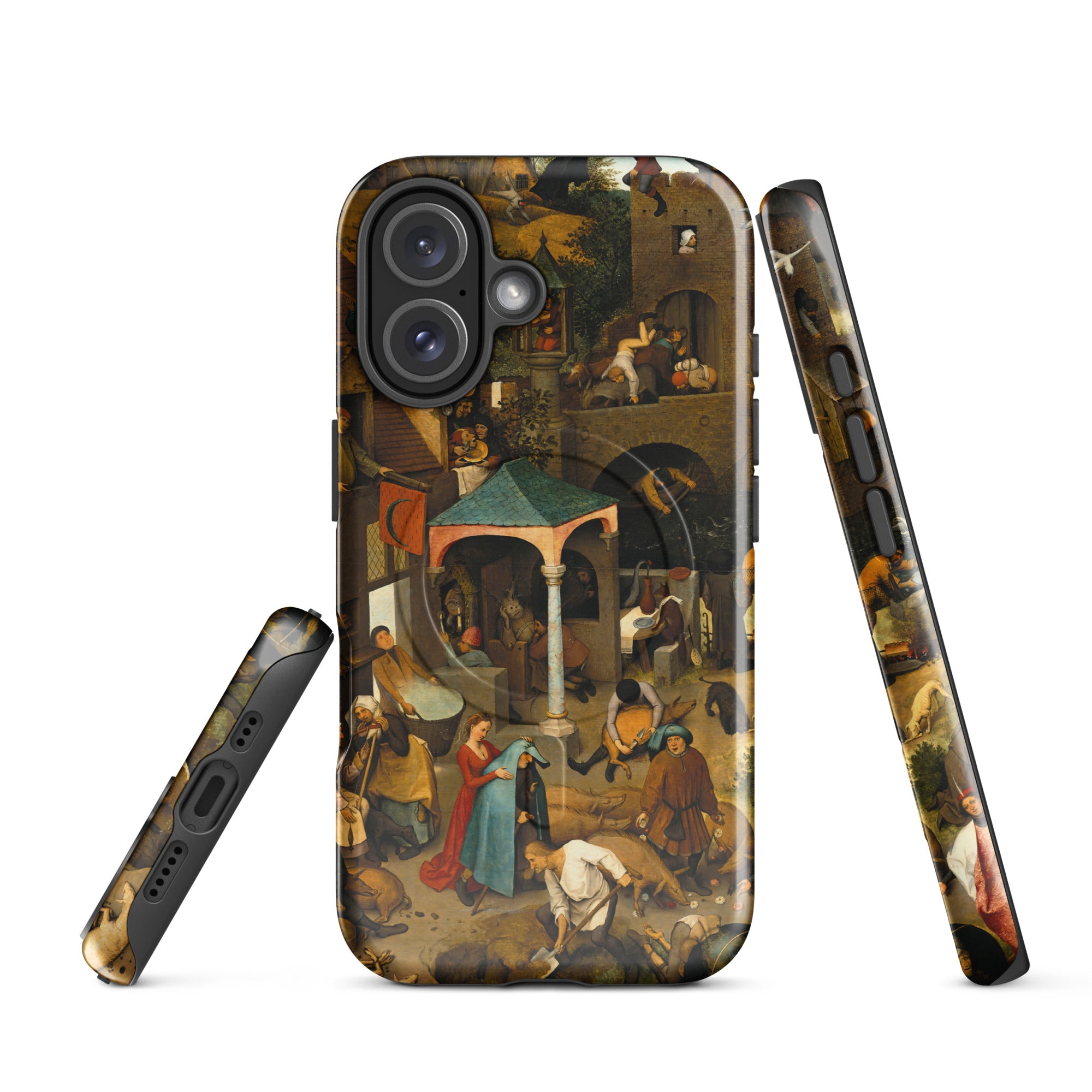 MagSafe® Tough case for iPhone® Netherlandish Proverbs