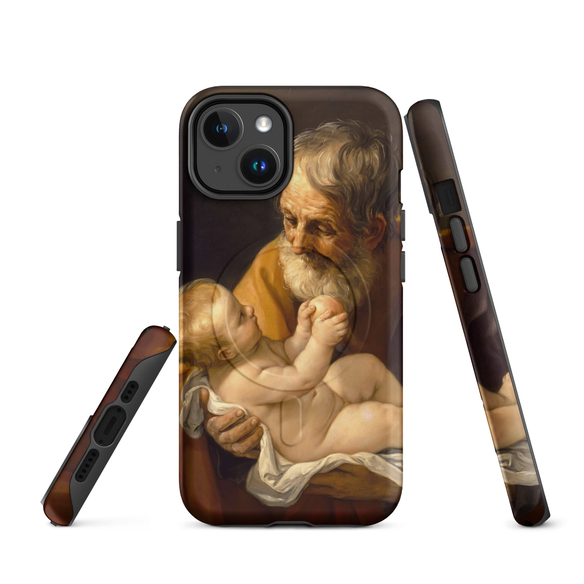 MagSafe® Tough case for iPhone® Saint Joseph and the Christ