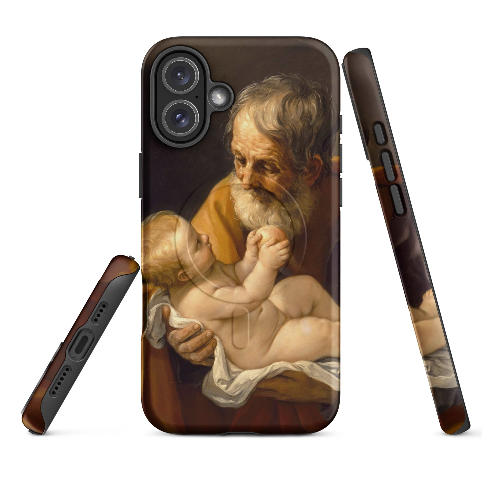 MagSafe® Tough case for iPhone® Saint Joseph and the Christ
