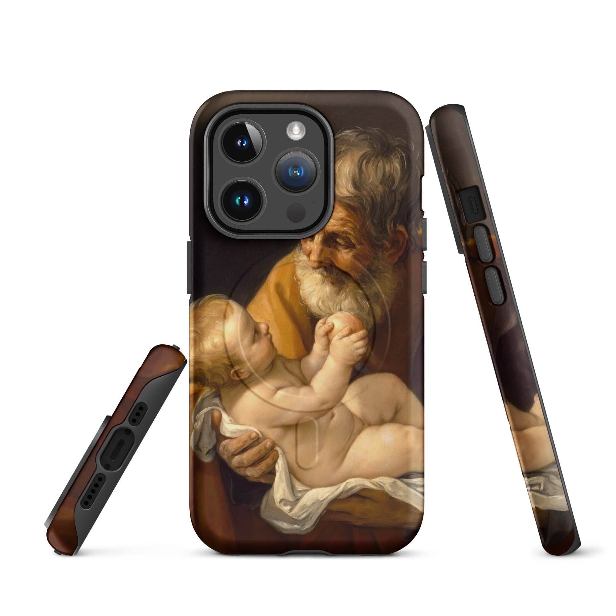 MagSafe® Tough case for iPhone® Saint Joseph and the Christ