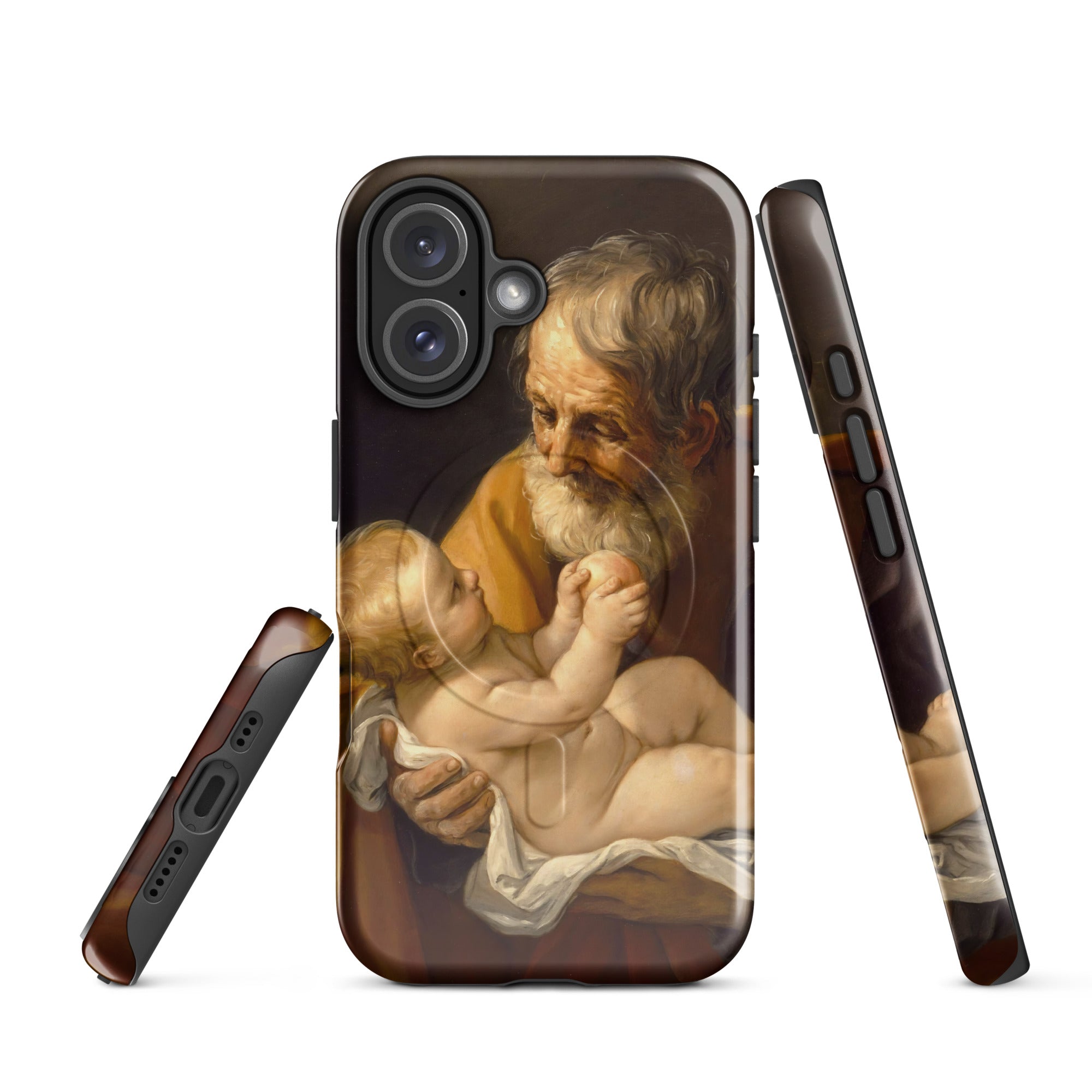 MagSafe® Tough case for iPhone® Saint Joseph and the Christ