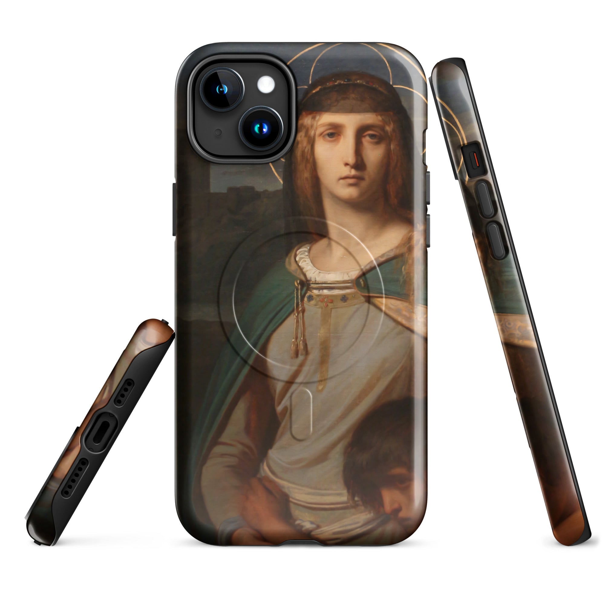 MagSafe® Tough case for iPhone® Saint Monica in a Landscape