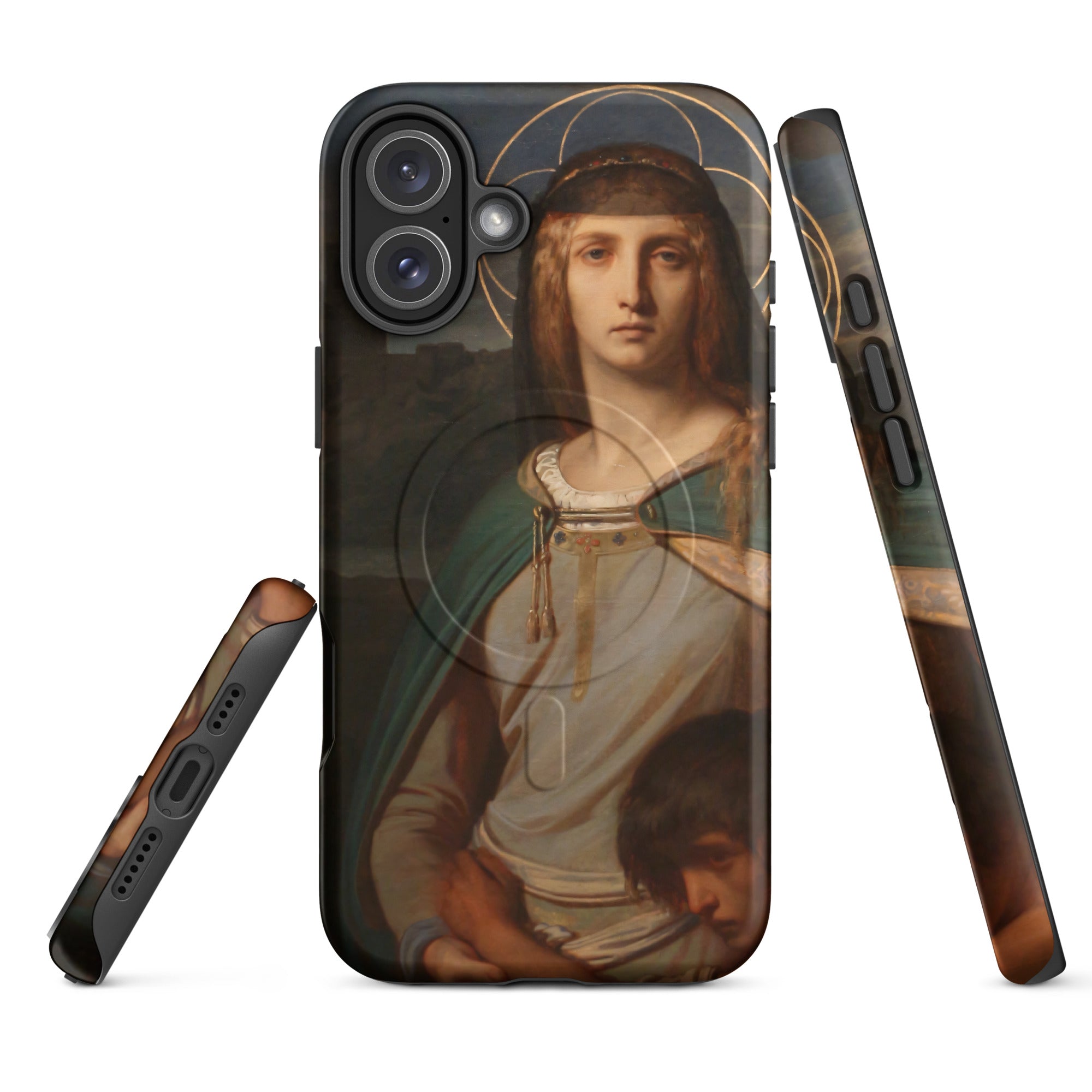 MagSafe® Tough case for iPhone® Saint Monica in a Landscape