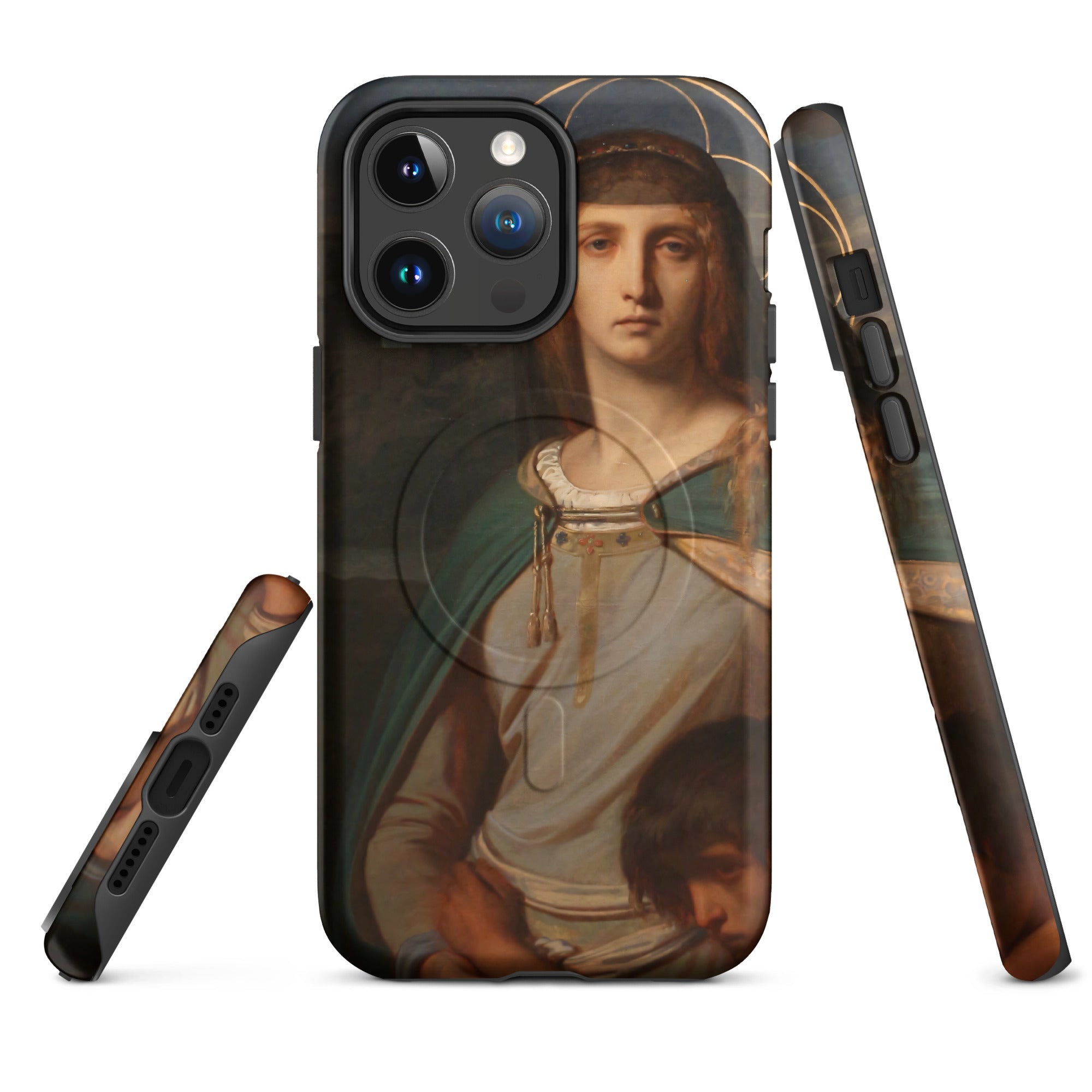 MagSafe® Tough case for iPhone® Saint Monica in a Landscape