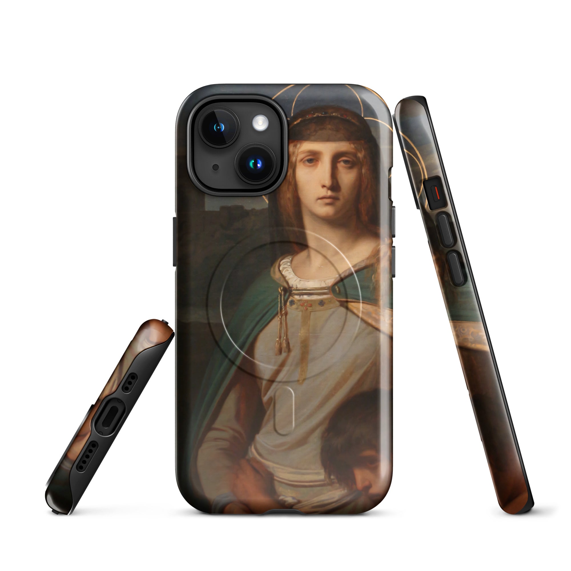 MagSafe® Tough case for iPhone® Saint Monica in a Landscape