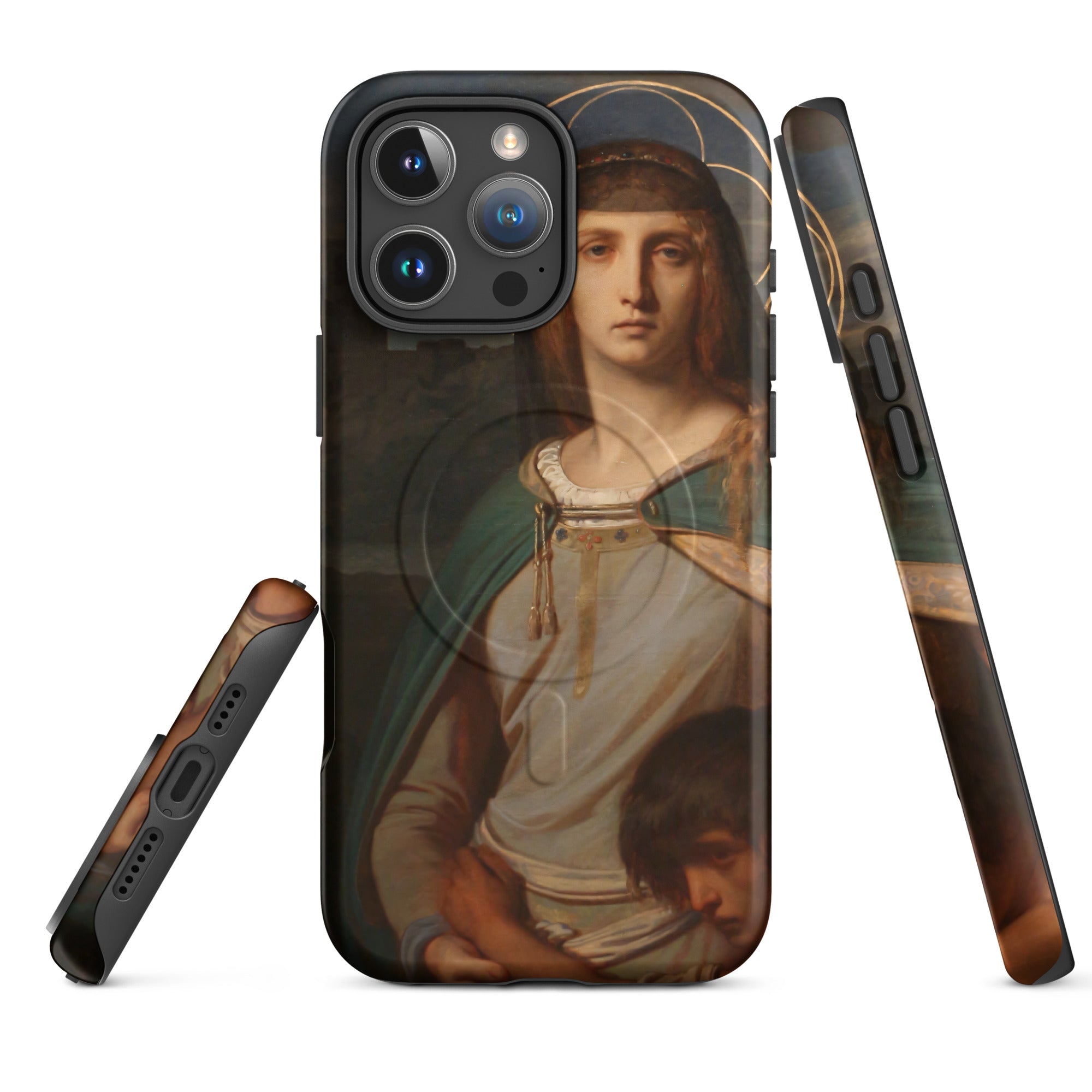 MagSafe® Tough case for iPhone® Saint Monica in a Landscape