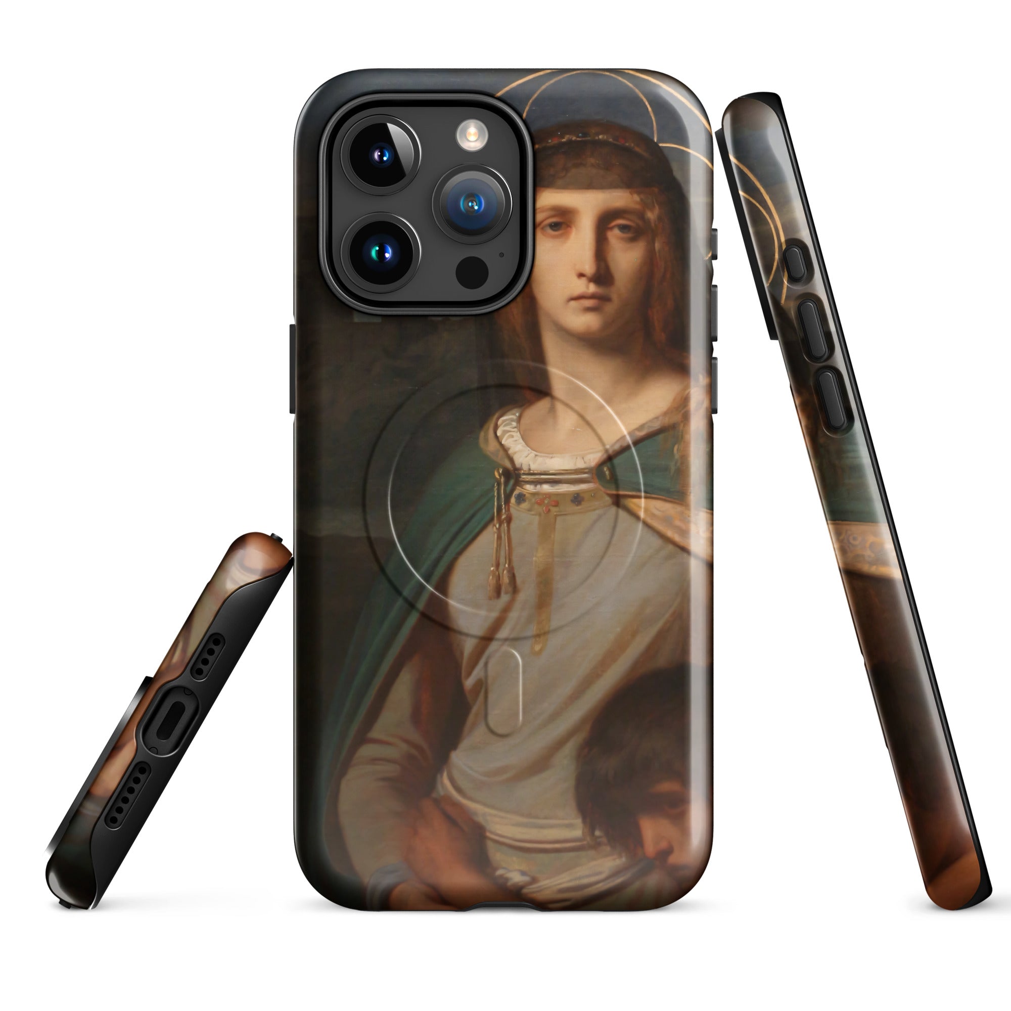 MagSafe® Tough case for iPhone® Saint Monica in a Landscape