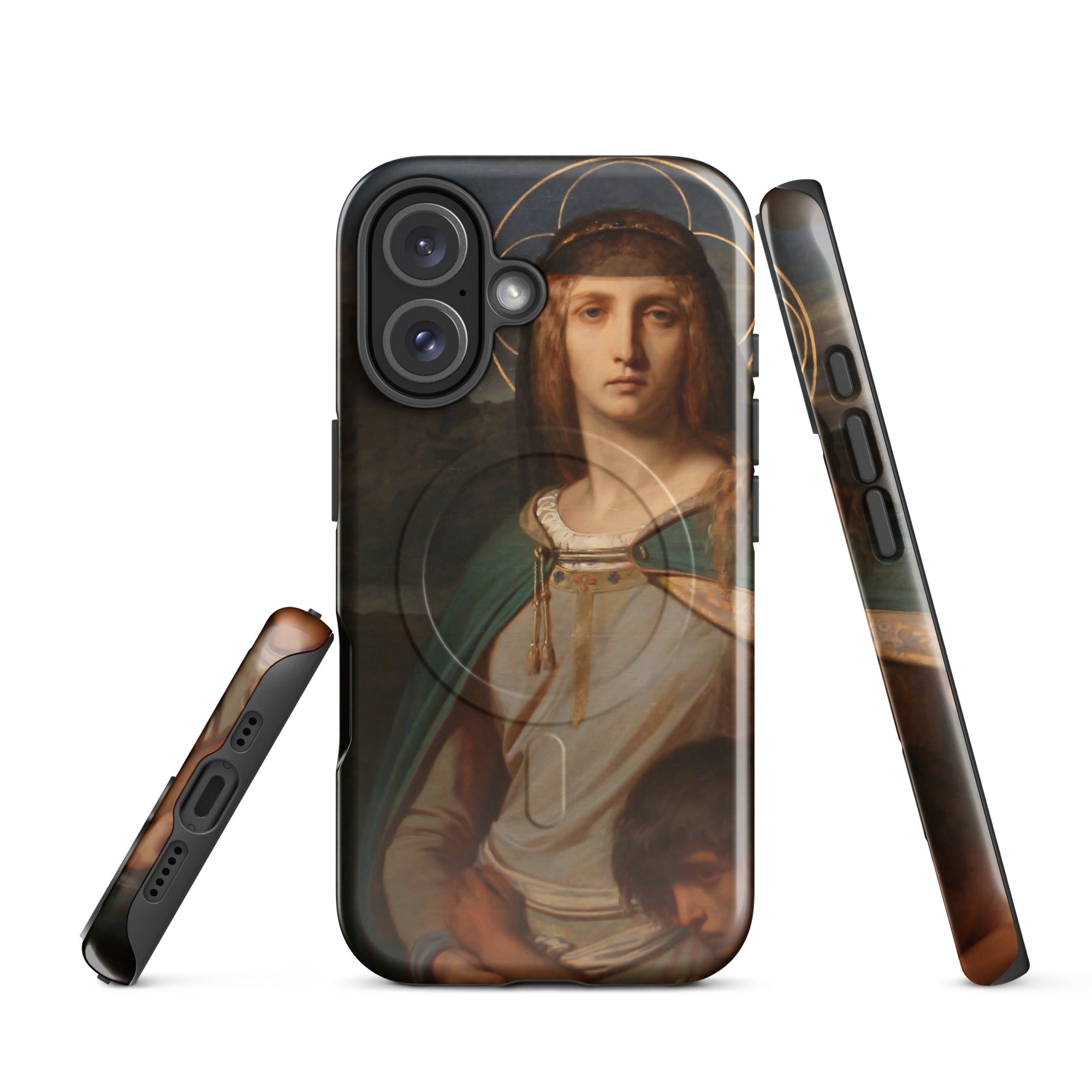MagSafe® Tough case for iPhone® Saint Monica in a Landscape