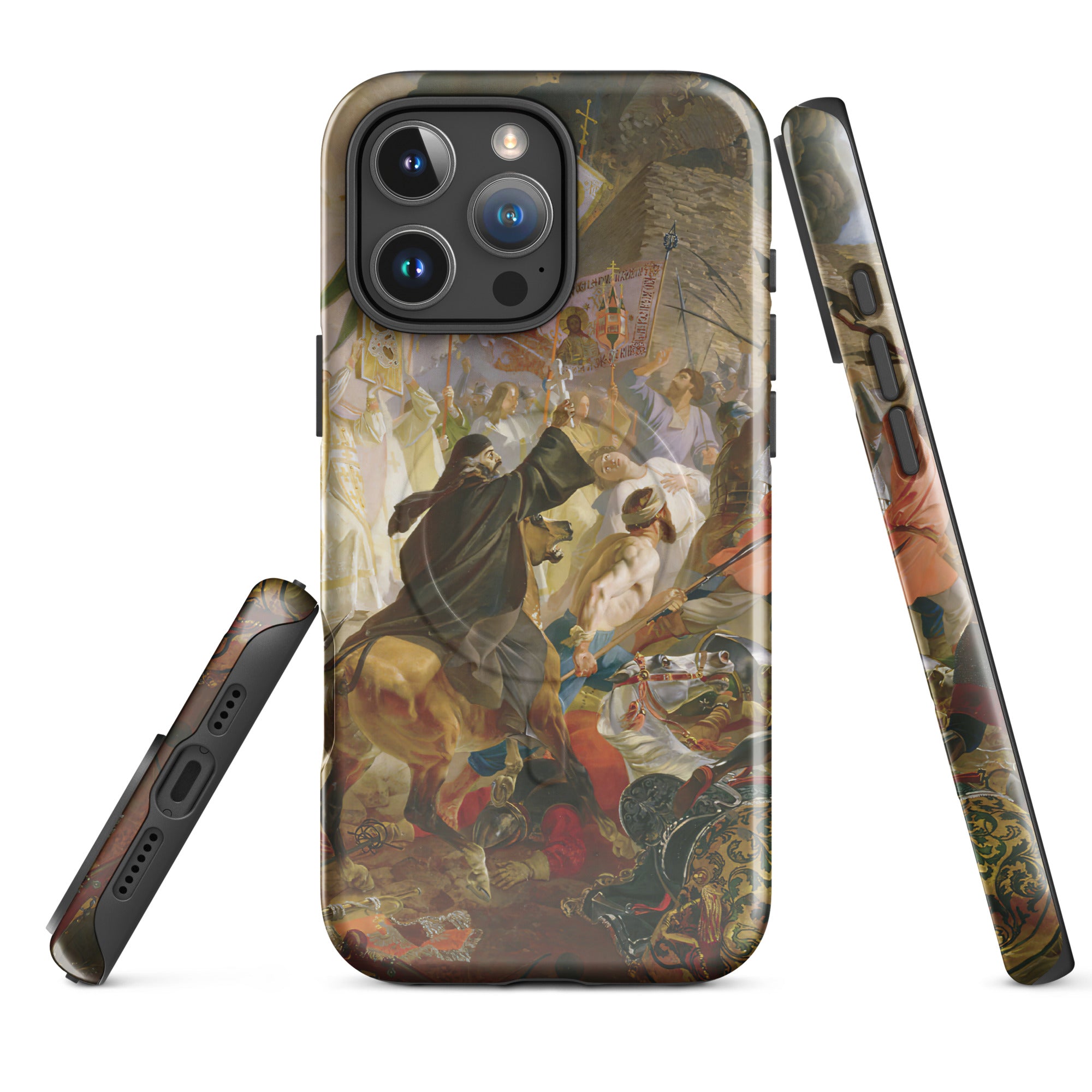 MagSafe® Tough case for iPhone® Siege of Pskov by Polish King Stefan