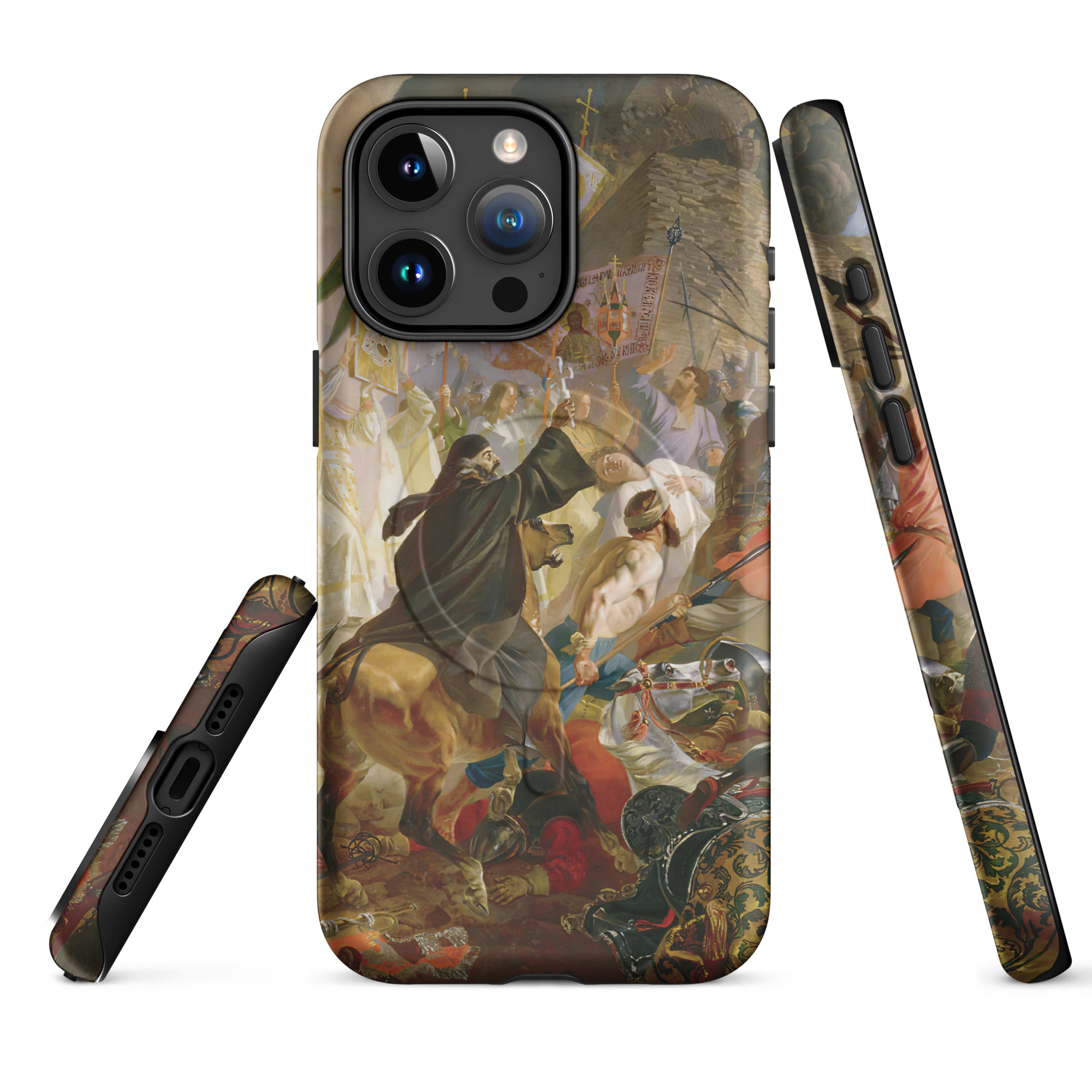 MagSafe® Tough case for iPhone® Siege of Pskov by Polish King Stefan