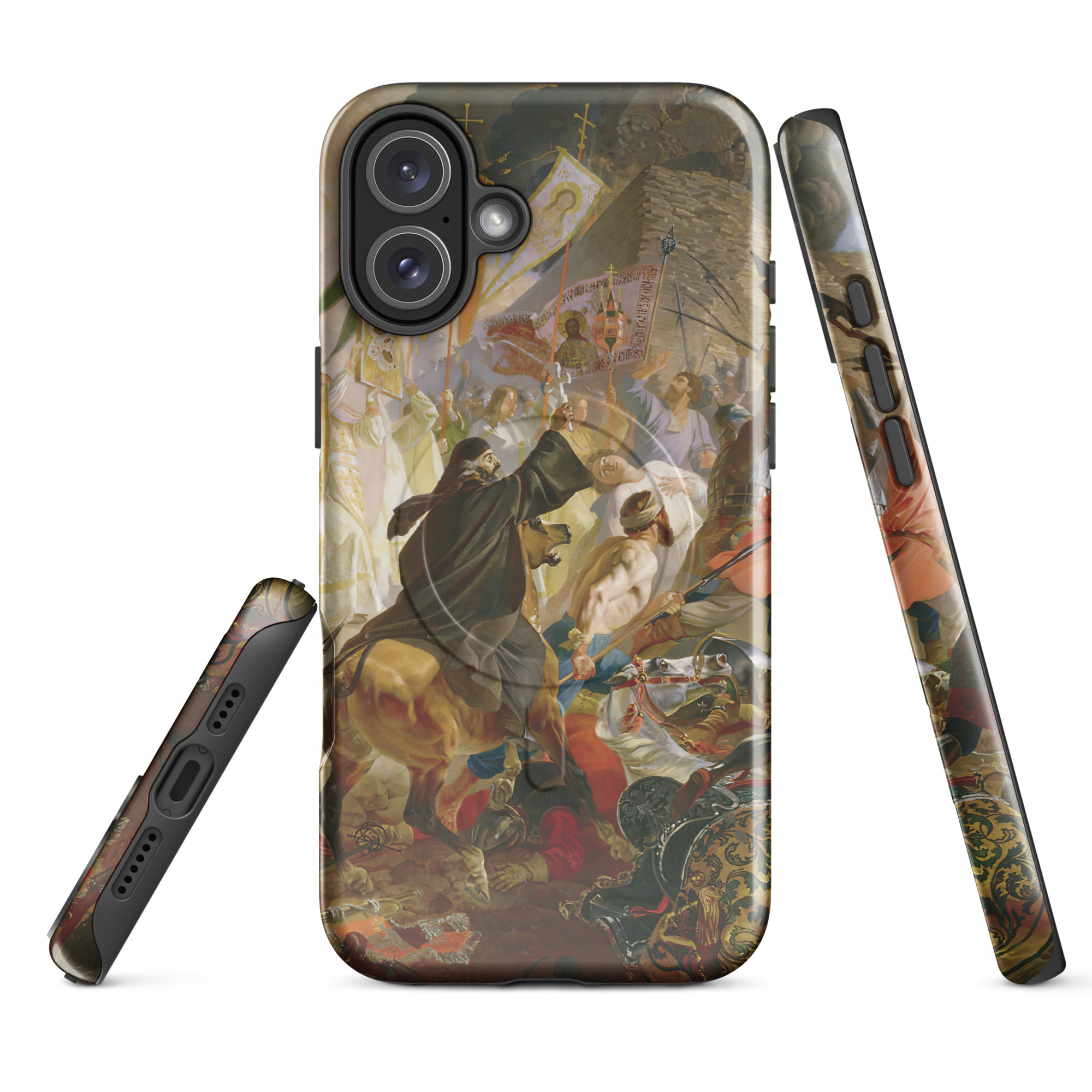 MagSafe® Tough case for iPhone® Siege of Pskov by Polish King Stefan