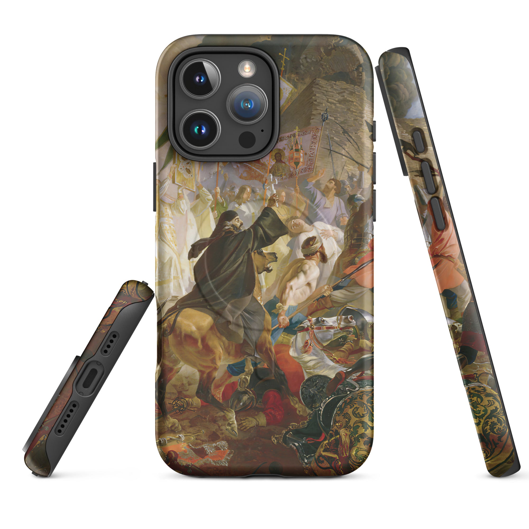 MagSafe® Tough case for iPhone® Siege of Pskov by Polish King Stefan