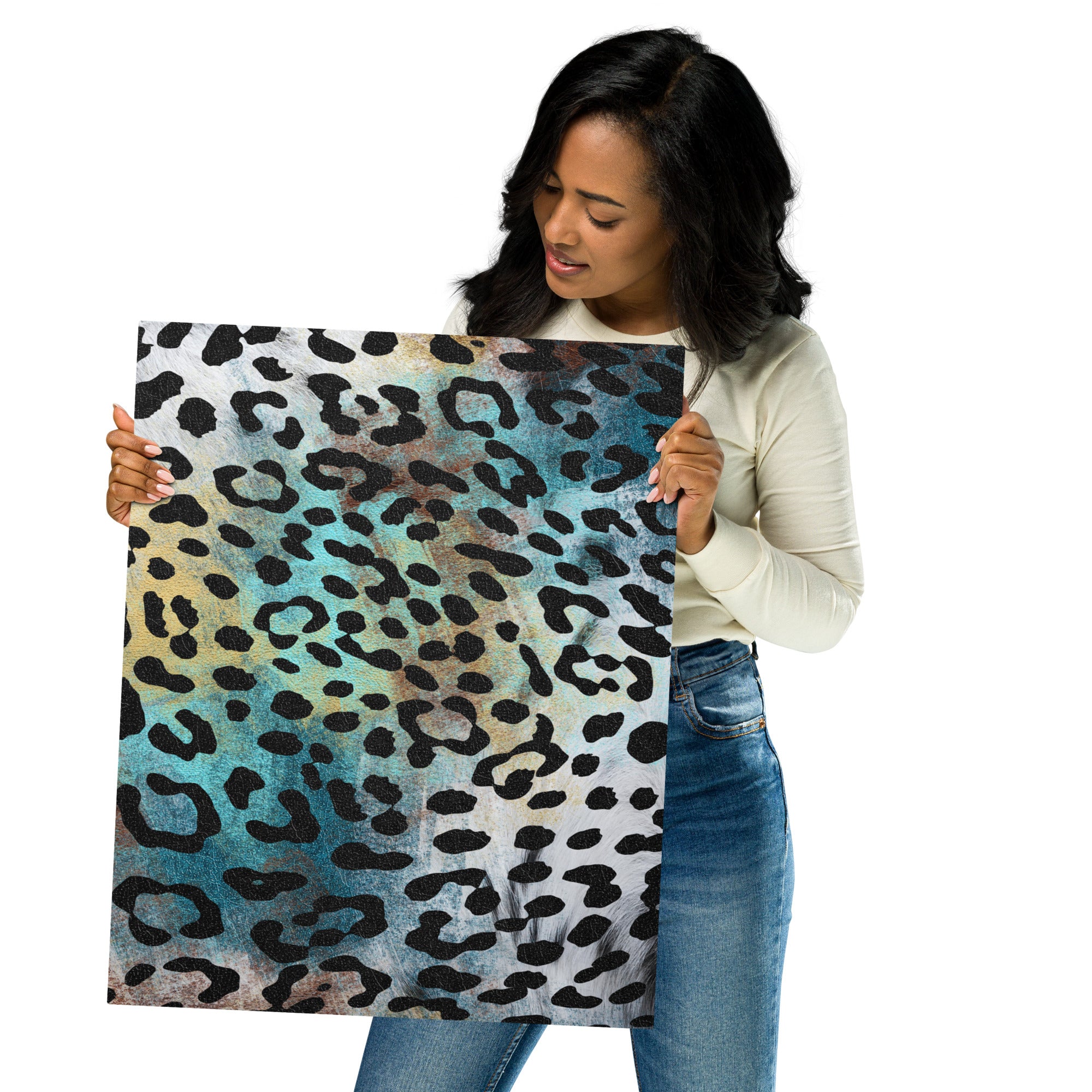 Metal prints African safari Animal skin VI