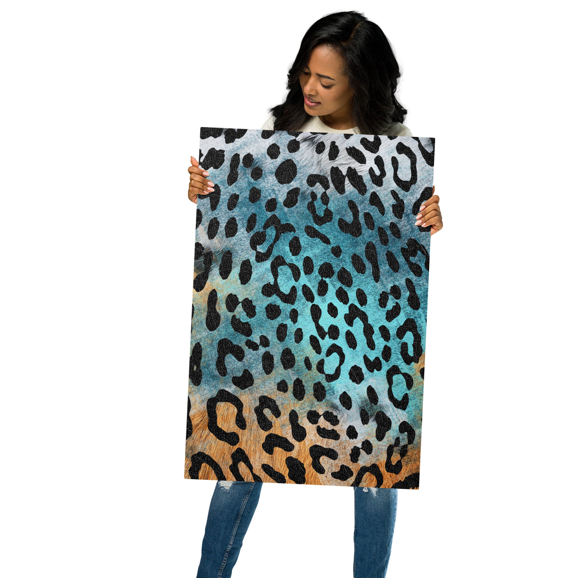 Metal prints African safari Animal skin VII