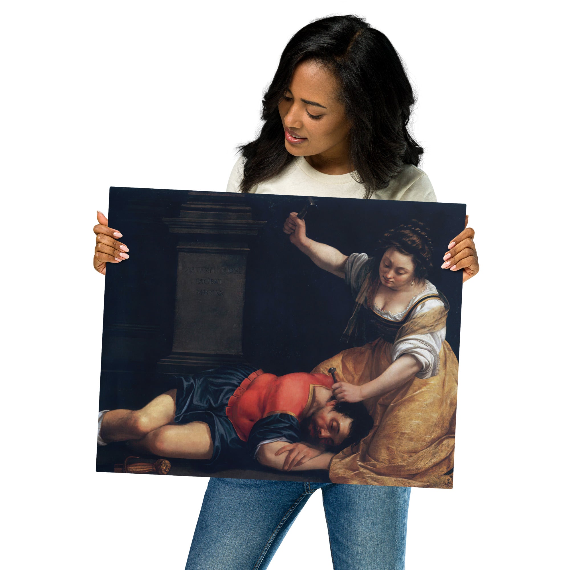 Metal prints Artemisia Gentileschi Italian 1593 1654 Jael and Sisera 1620