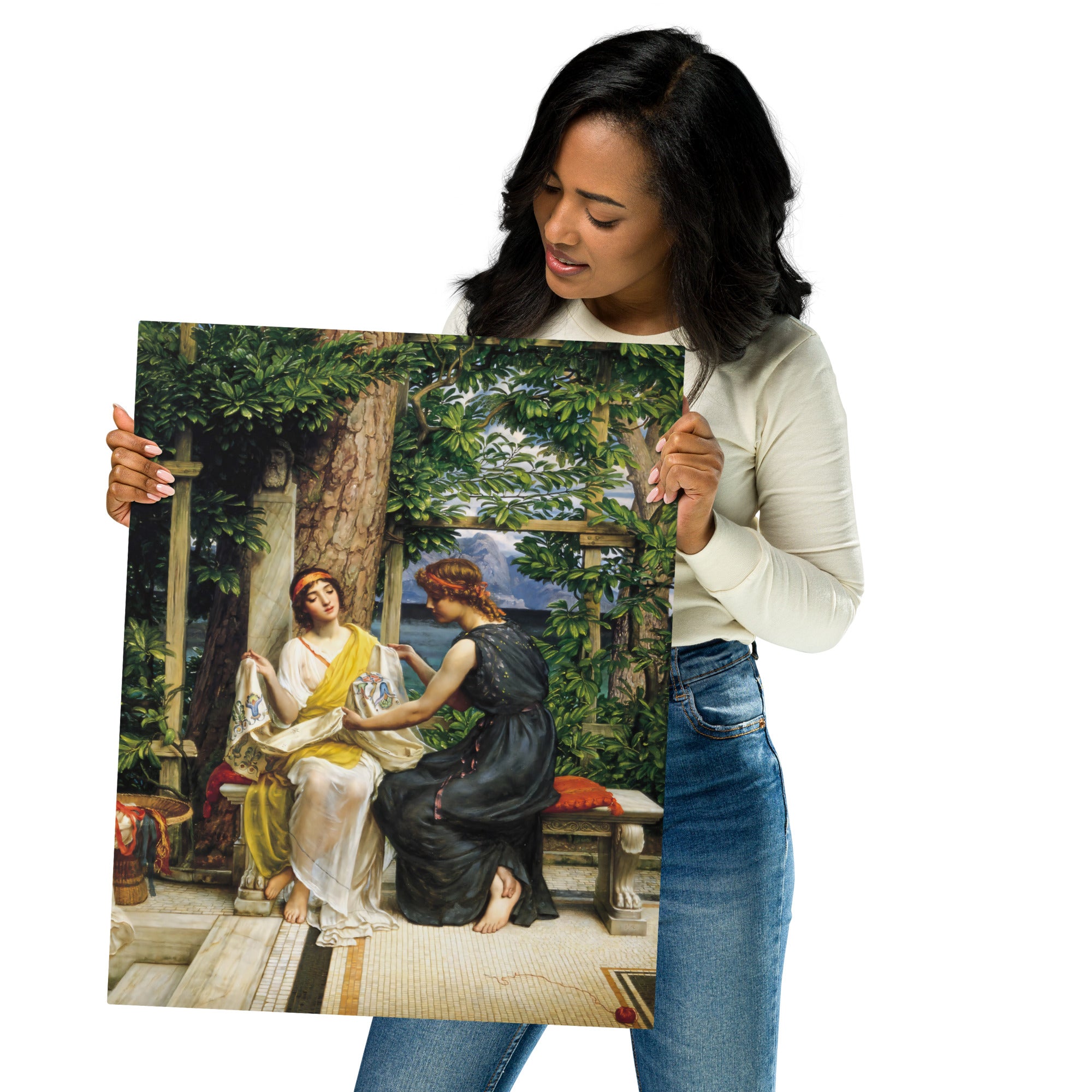 Metal prints Edward John Poynter English 1836–1919 Helena and Hermia 1901