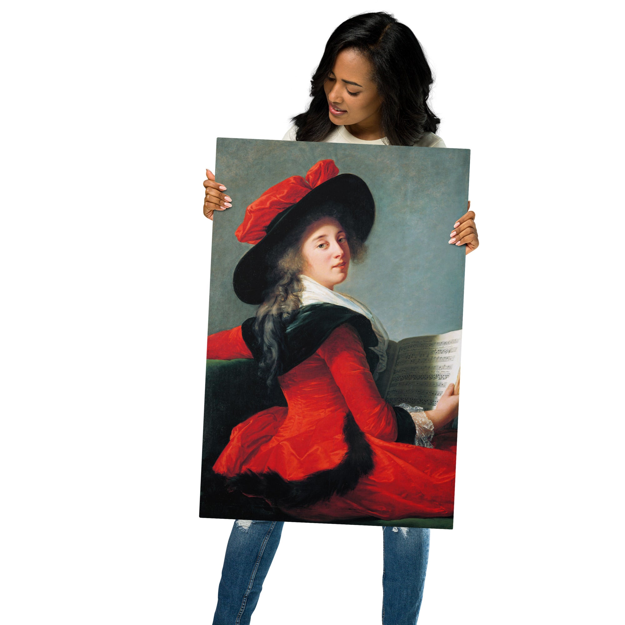 Metal prints Elisabeth Louise Vigée Le Brun French 1755 1842 Baronne De Crussol 1785