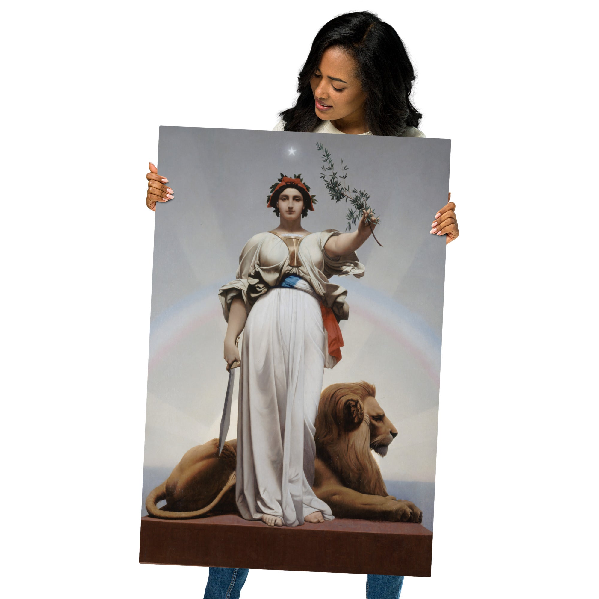 Metal prints Jean Léon Gérôme French 1824 1904 La République 1848