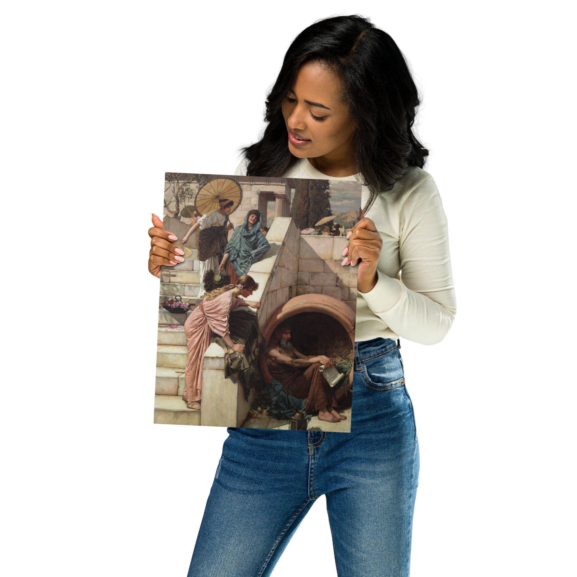 Metal prints John William Waterhouse English 1849 1917 Diogenes 1882