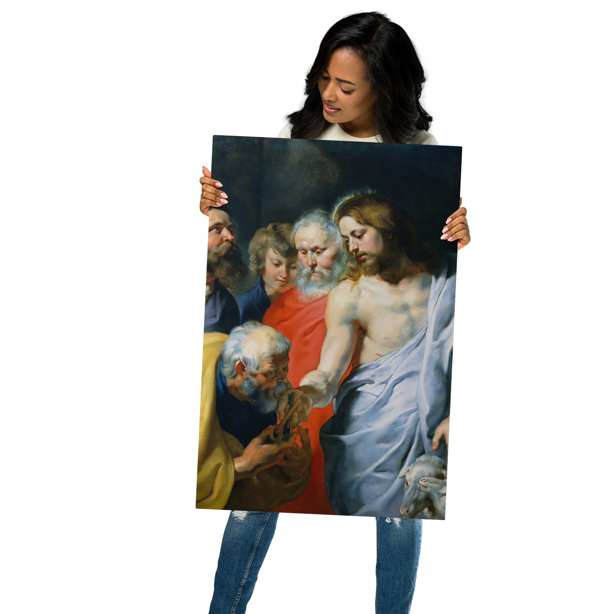 Metal prints Peter Paul Rubens Flemish 1577 1640 Christ’s Charge to Peter 1616