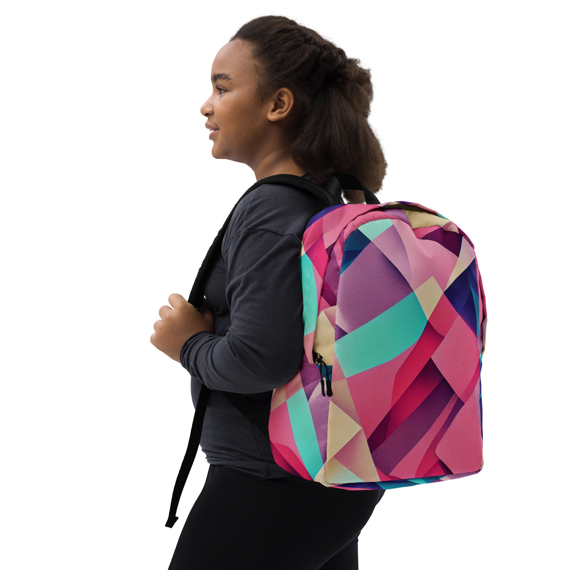 Minimalist Backpack Abstract I