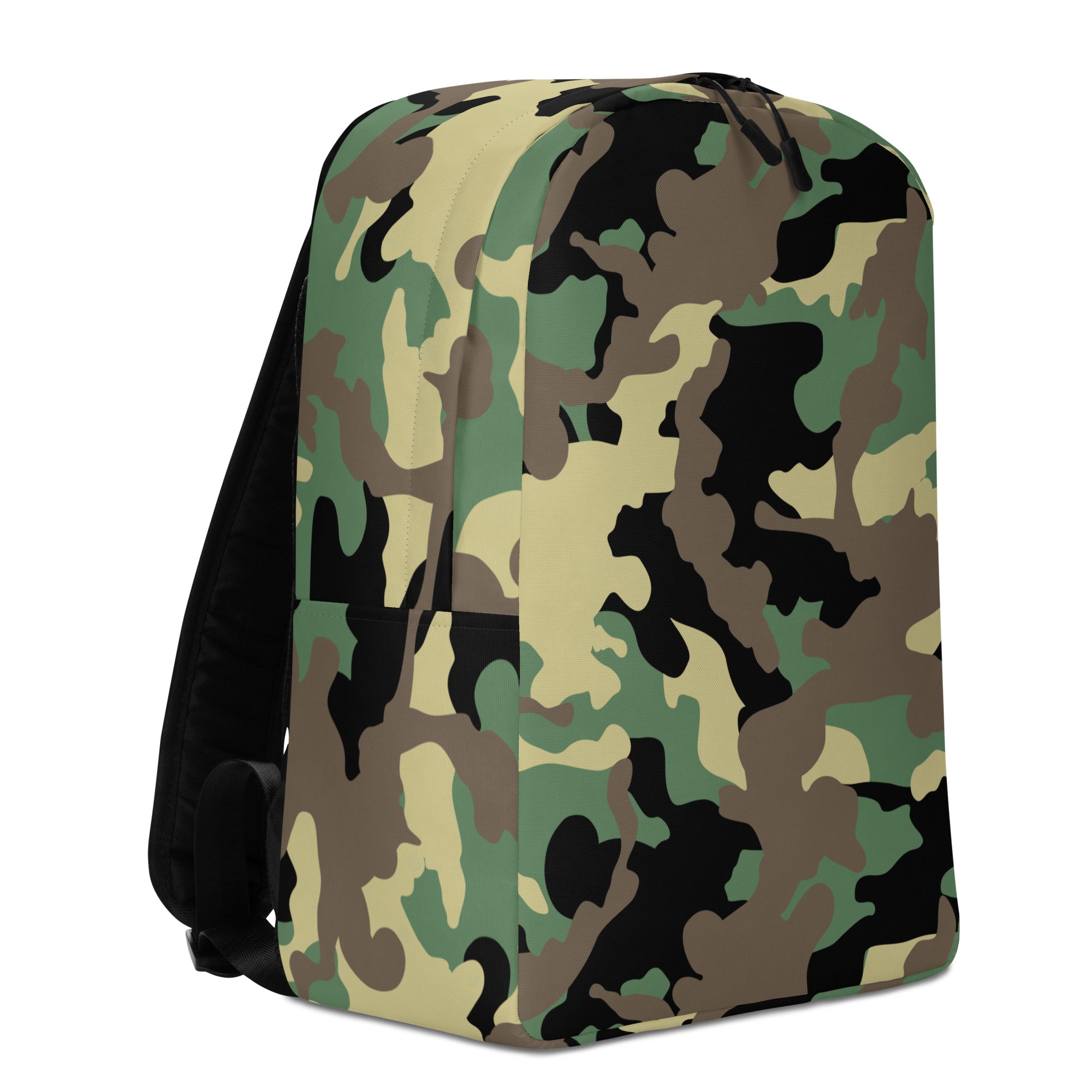 Minimalist Backpack Camo Green