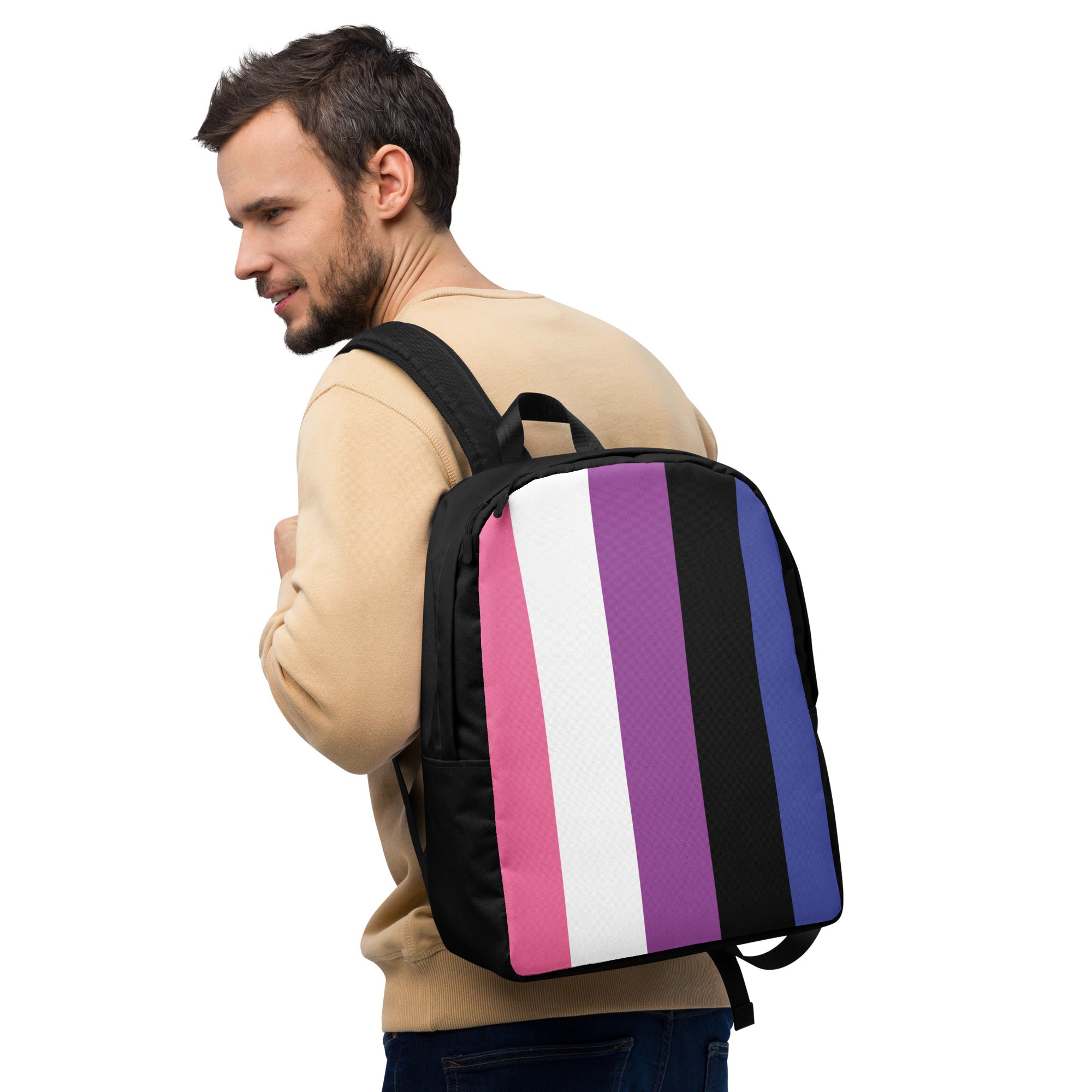 Minimalist Backpack Genderfluid